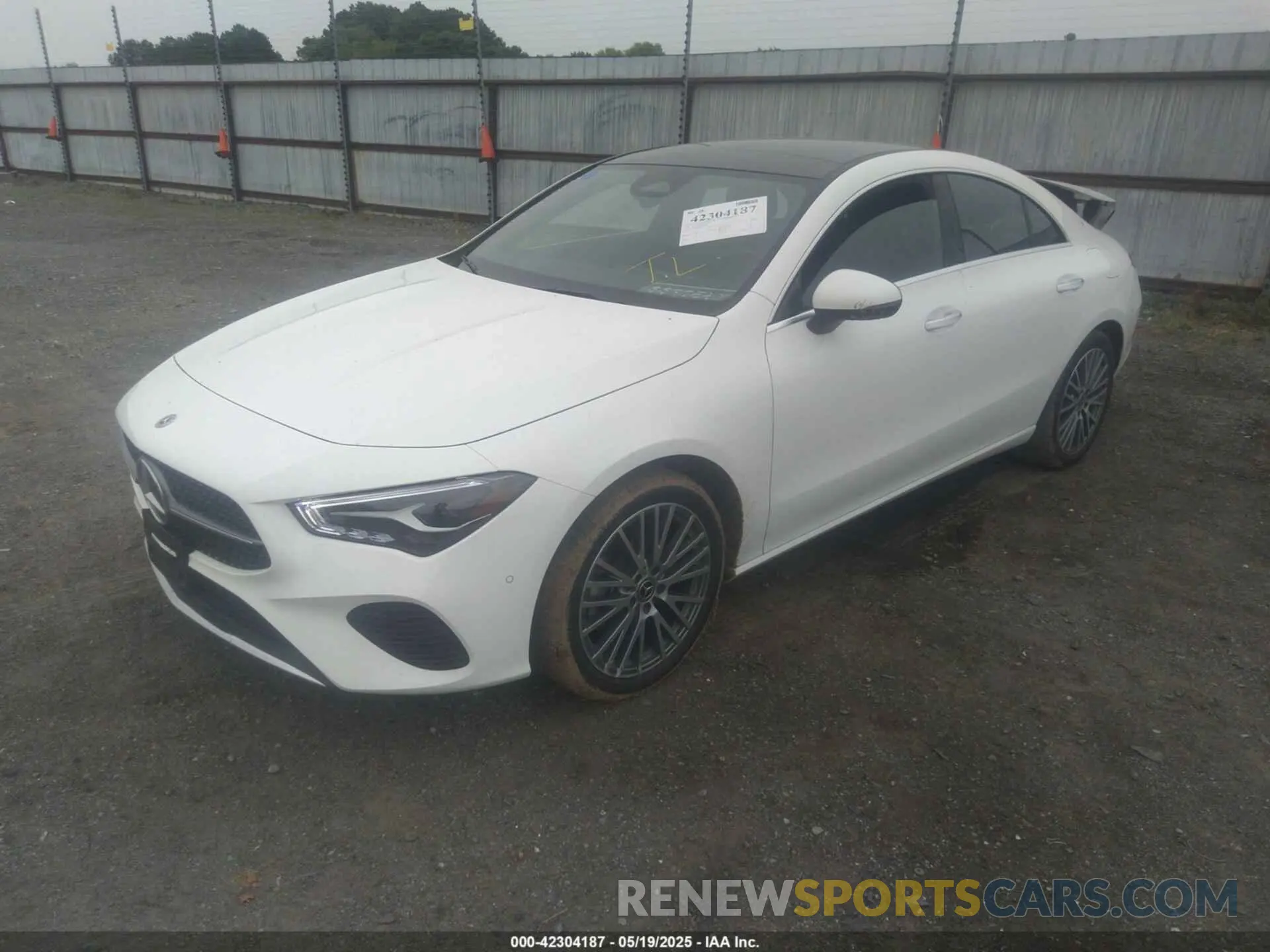 2 fotografías del automóvil dañado W1K5J4GB0SN522298 MERCEDES-BENZ CLA 250 COUPE 2025