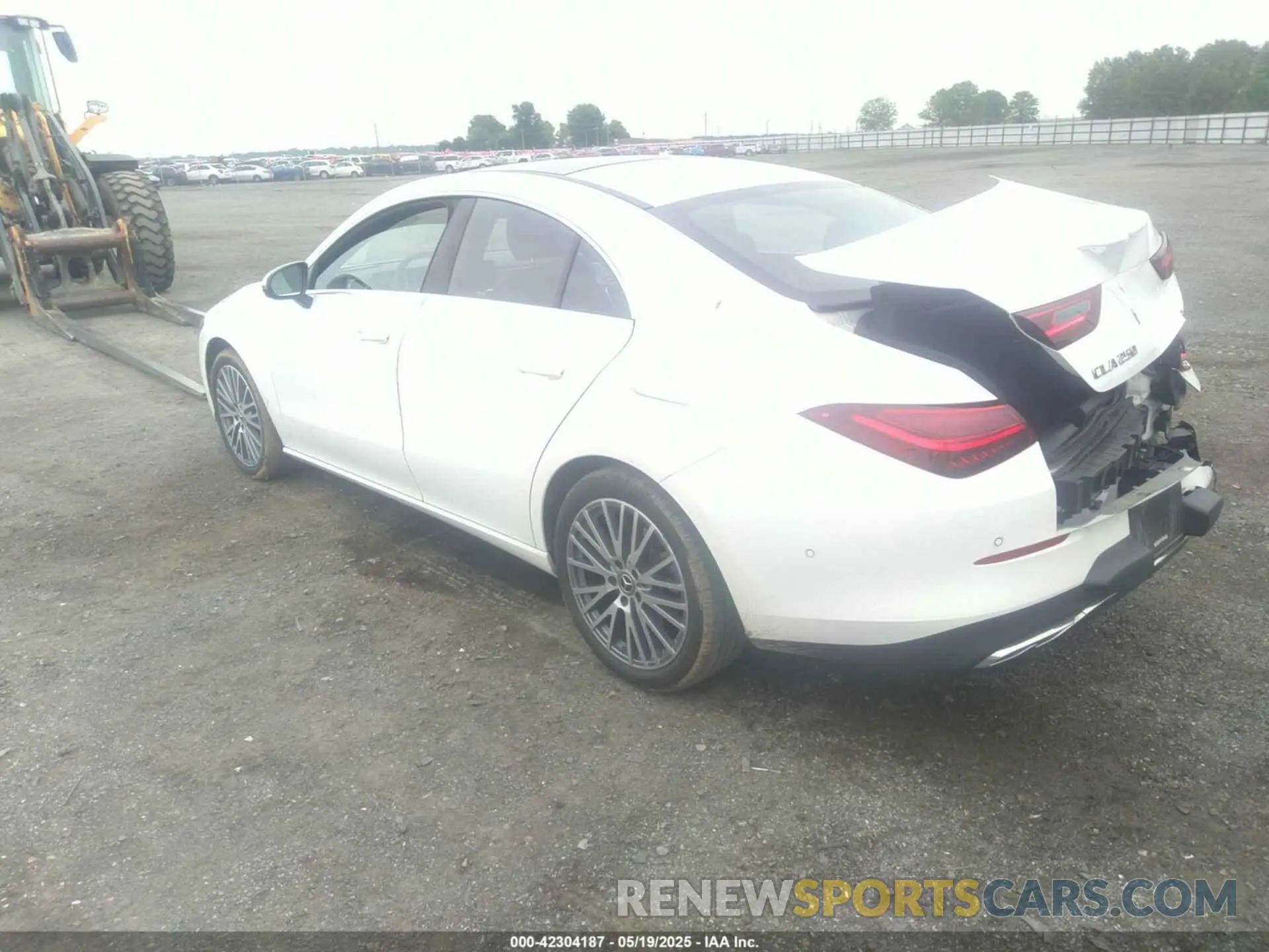 3 fotografías del automóvil dañado W1K5J4GB0SN522298 MERCEDES-BENZ CLA 250 COUPE 2025