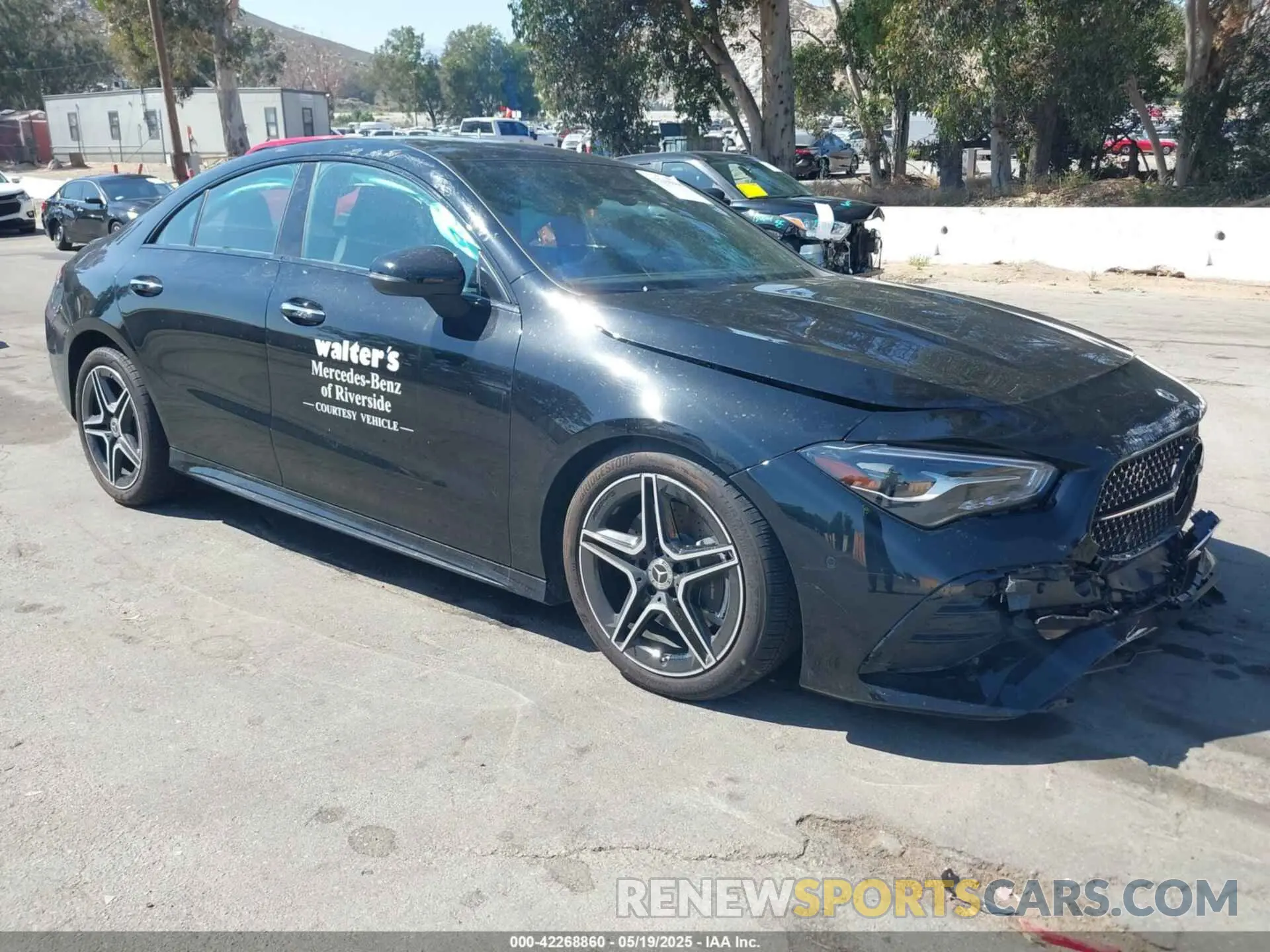 1 fotografías del automóvil dañado W1K5J4GB1SN482992 MERCEDES-BENZ CLA 250 COUPE 2025