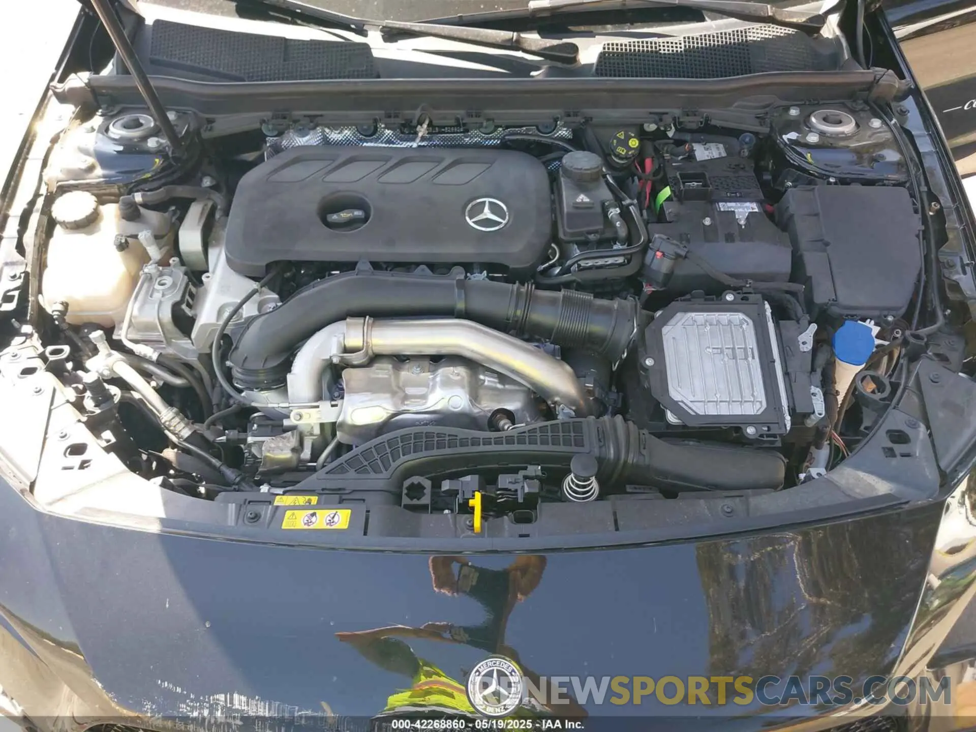 10 fotografías del automóvil dañado W1K5J4GB1SN482992 MERCEDES-BENZ CLA 250 COUPE 2025