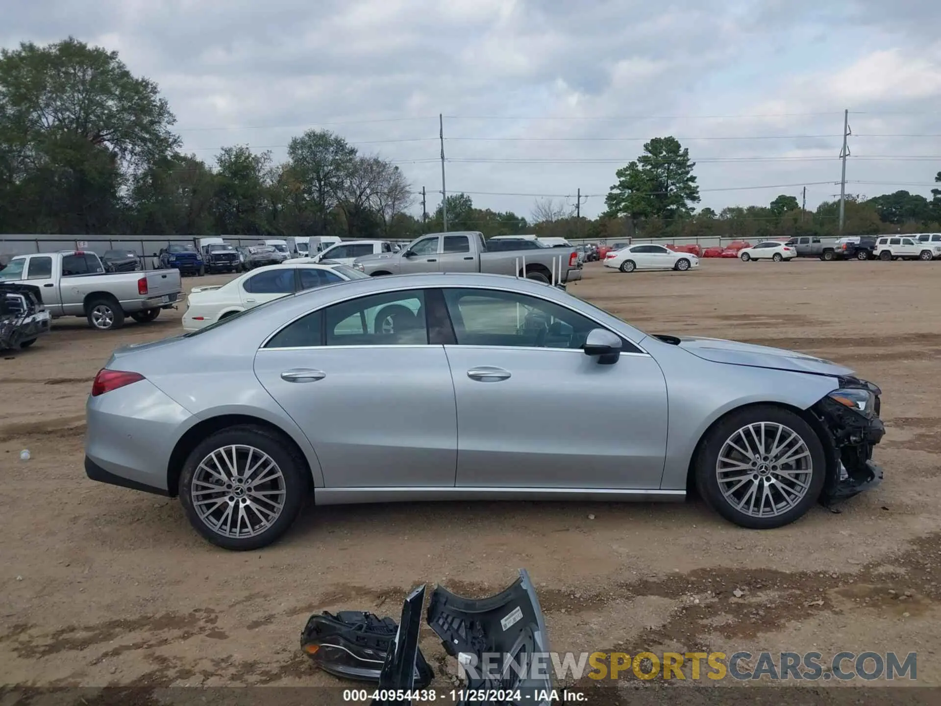 14 fotografías del automóvil dañado W1K5J4GB1SN511293 MERCEDES-BENZ CLA 250 COUPE 2025