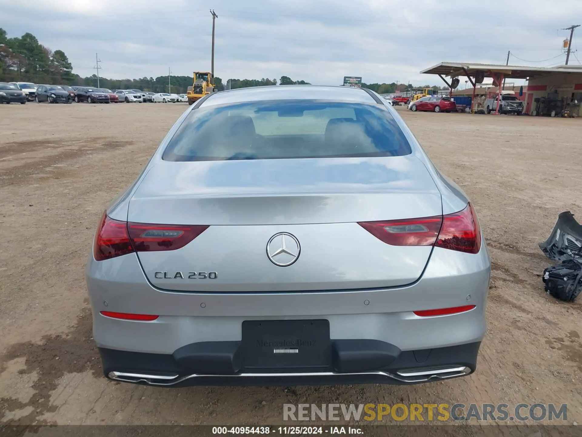 17 fotografías del automóvil dañado W1K5J4GB1SN511293 MERCEDES-BENZ CLA 250 COUPE 2025