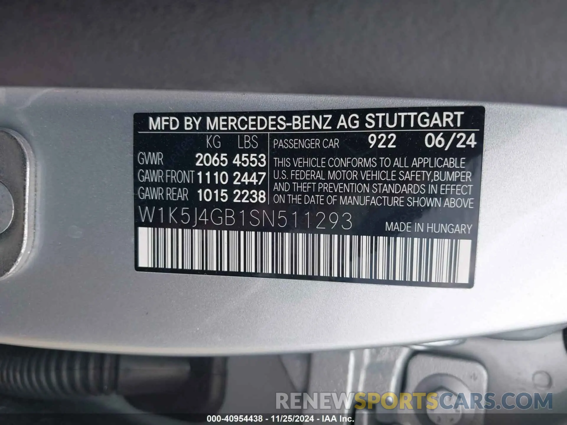 9 fotografías del automóvil dañado W1K5J4GB1SN511293 MERCEDES-BENZ CLA 250 COUPE 2025