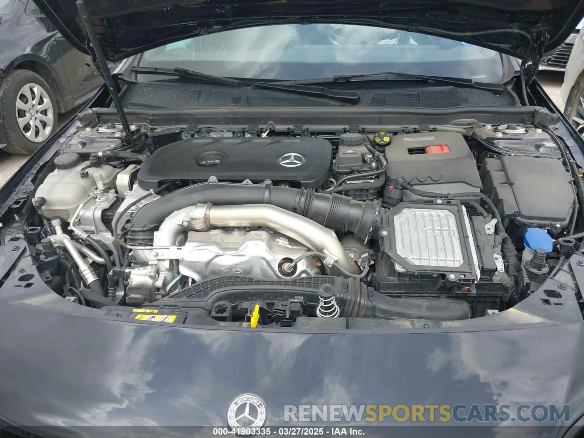 10 fotografías del automóvil dañado W1K5J4GB3SN516138 MERCEDES-BENZ CLA 250 COUPE 2025