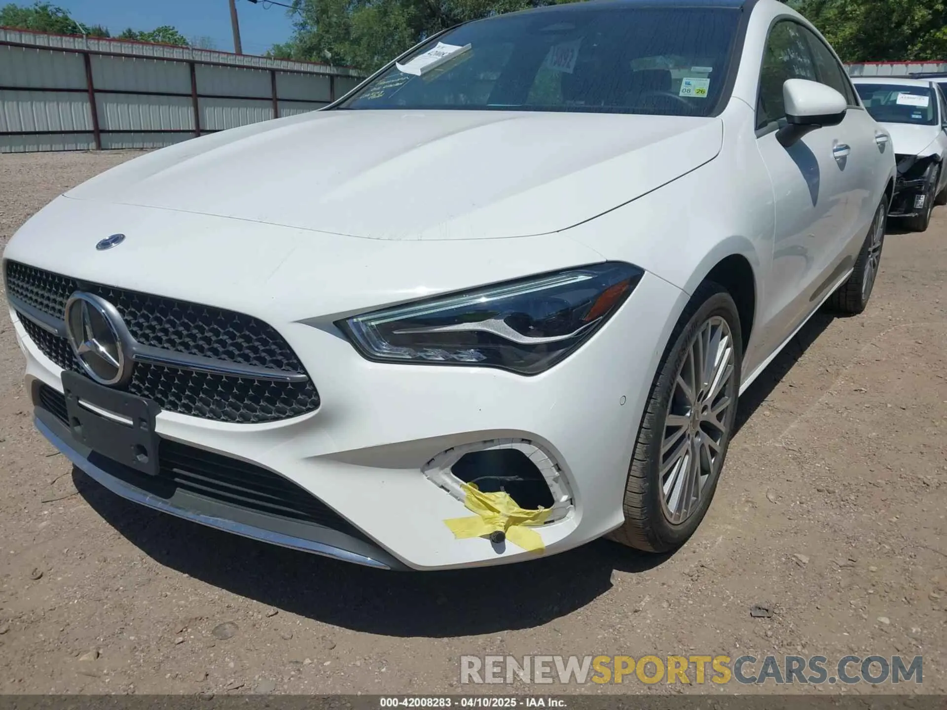 6 fotografías del automóvil dañado W1K5J4GB4SN515760 MERCEDES-BENZ CLA 250 COUPE 2025