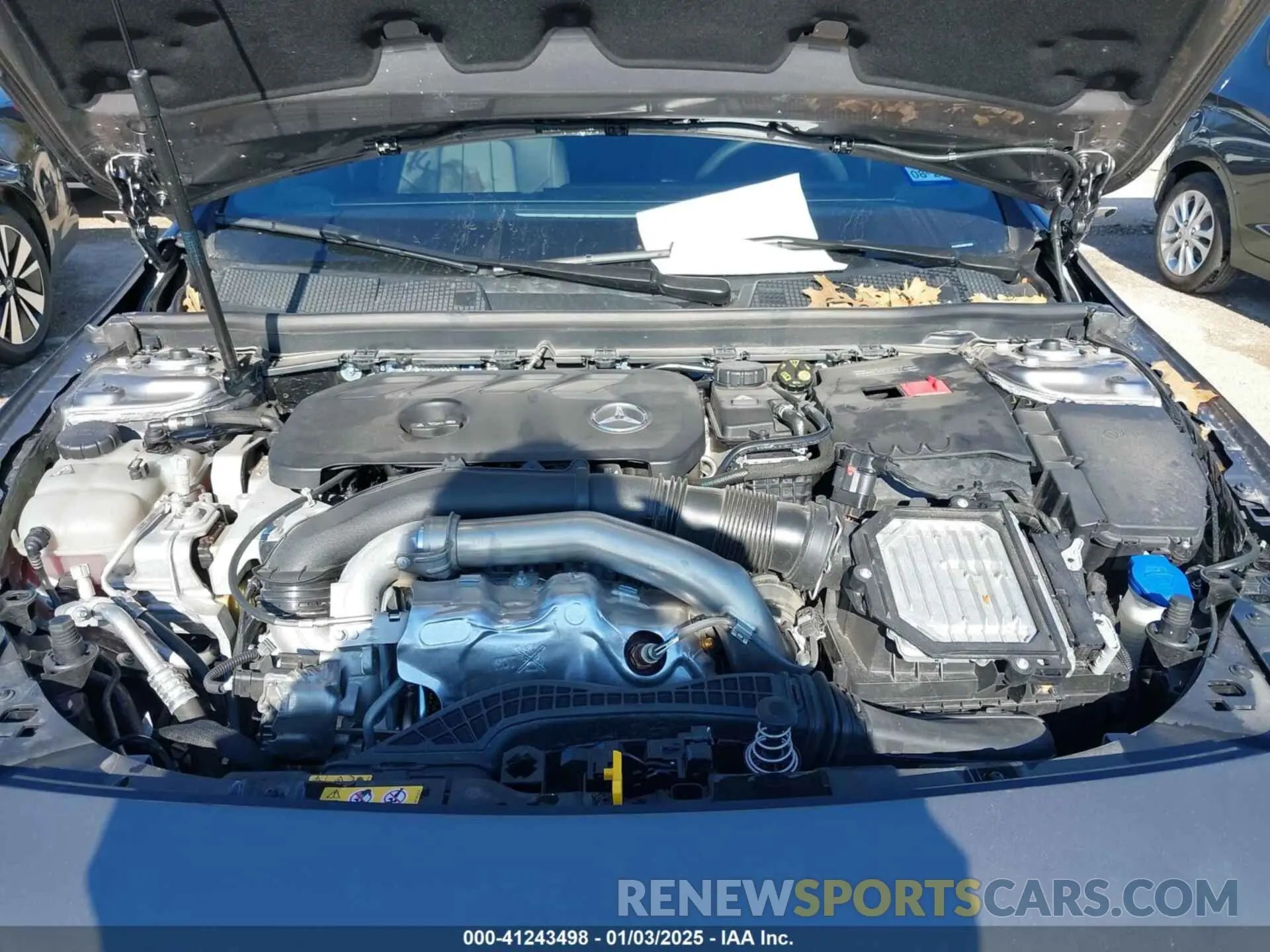 10 fotografías del automóvil dañado W1K5J4GB6SN515209 MERCEDES-BENZ CLA 250 COUPE 2025