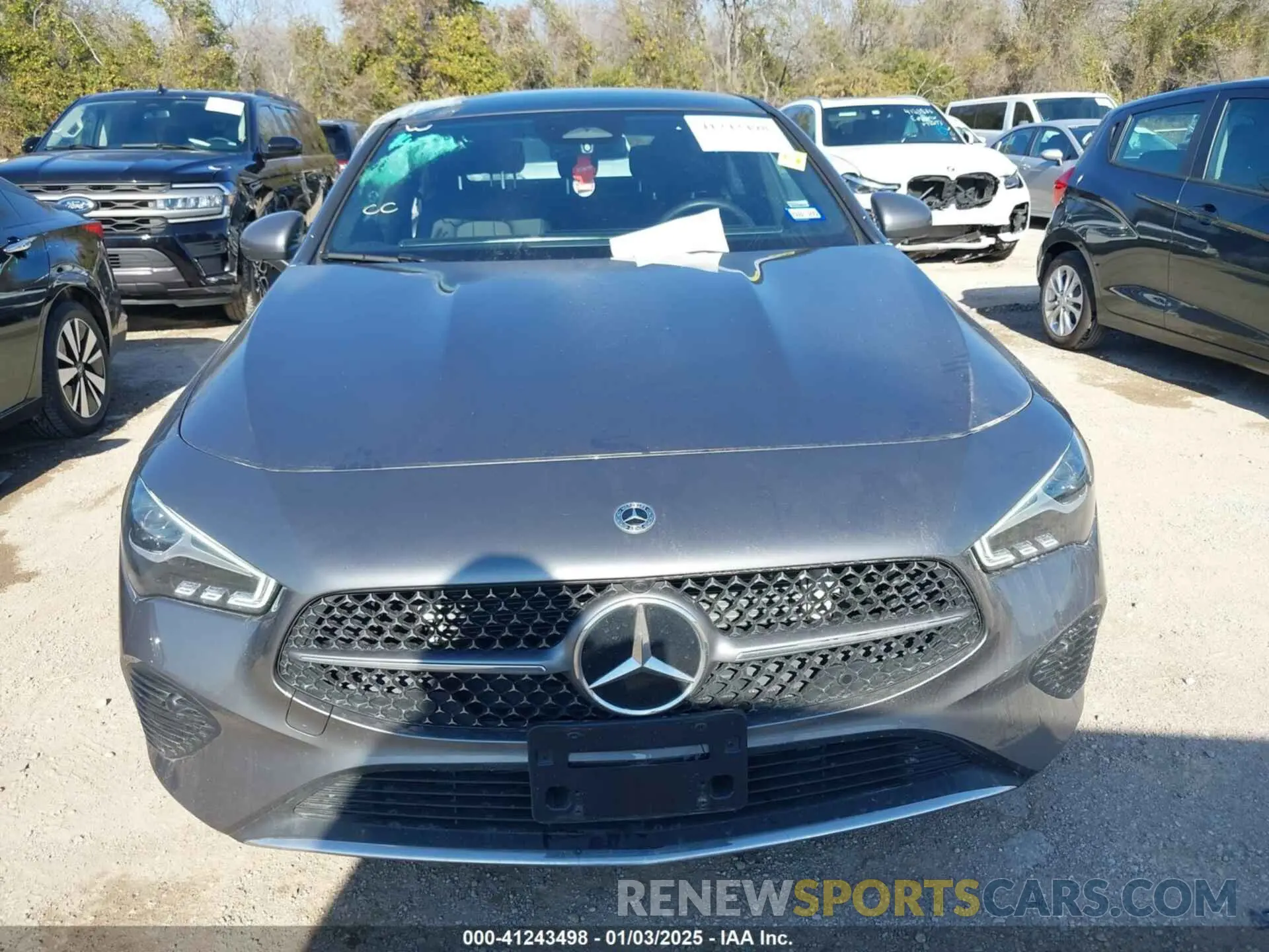 12 fotografías del automóvil dañado W1K5J4GB6SN515209 MERCEDES-BENZ CLA 250 COUPE 2025