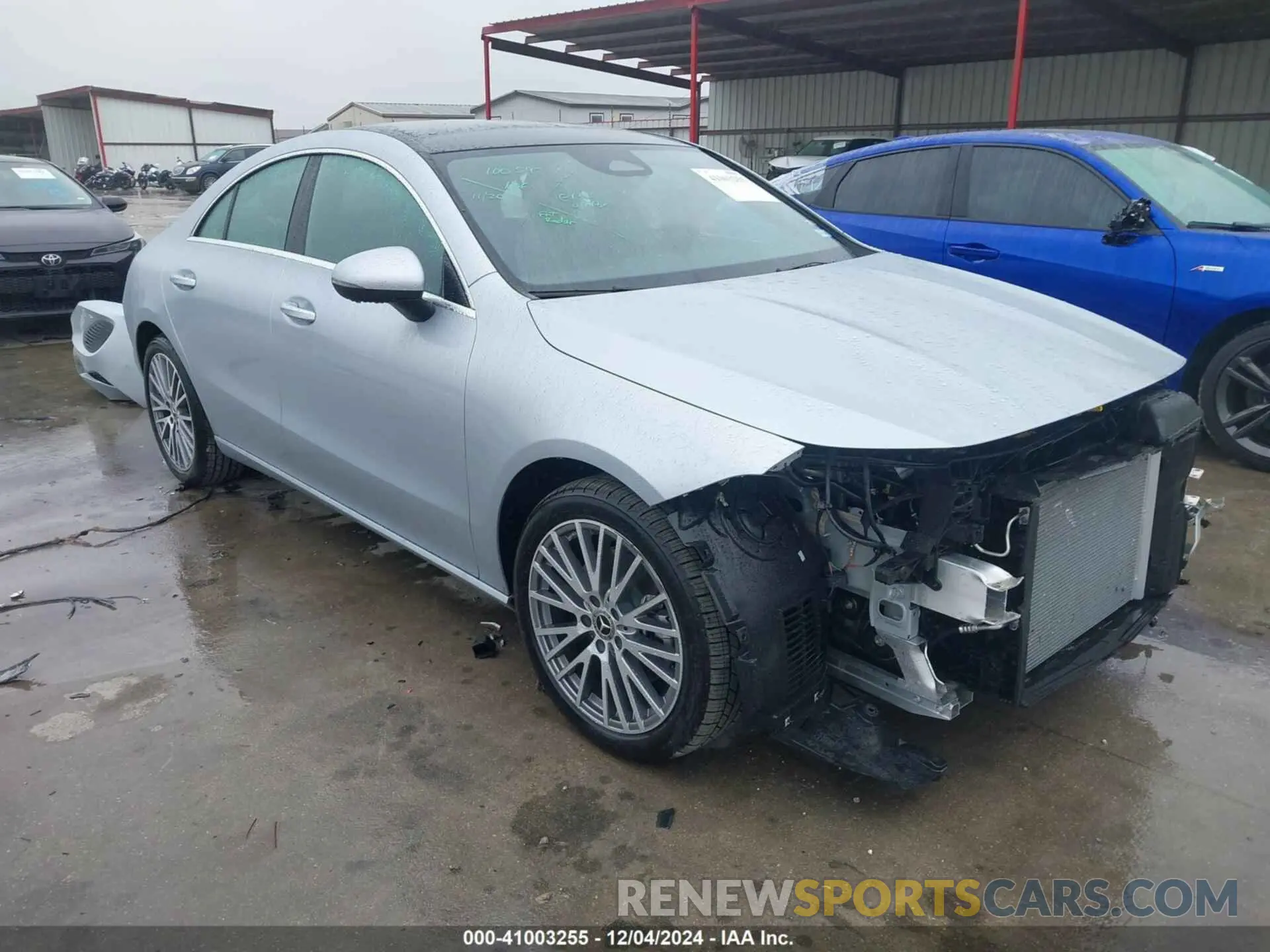 1 fotografías del automóvil dañado W1K5J4GBXSN527444 MERCEDES-BENZ CLA 250 COUPE 2025