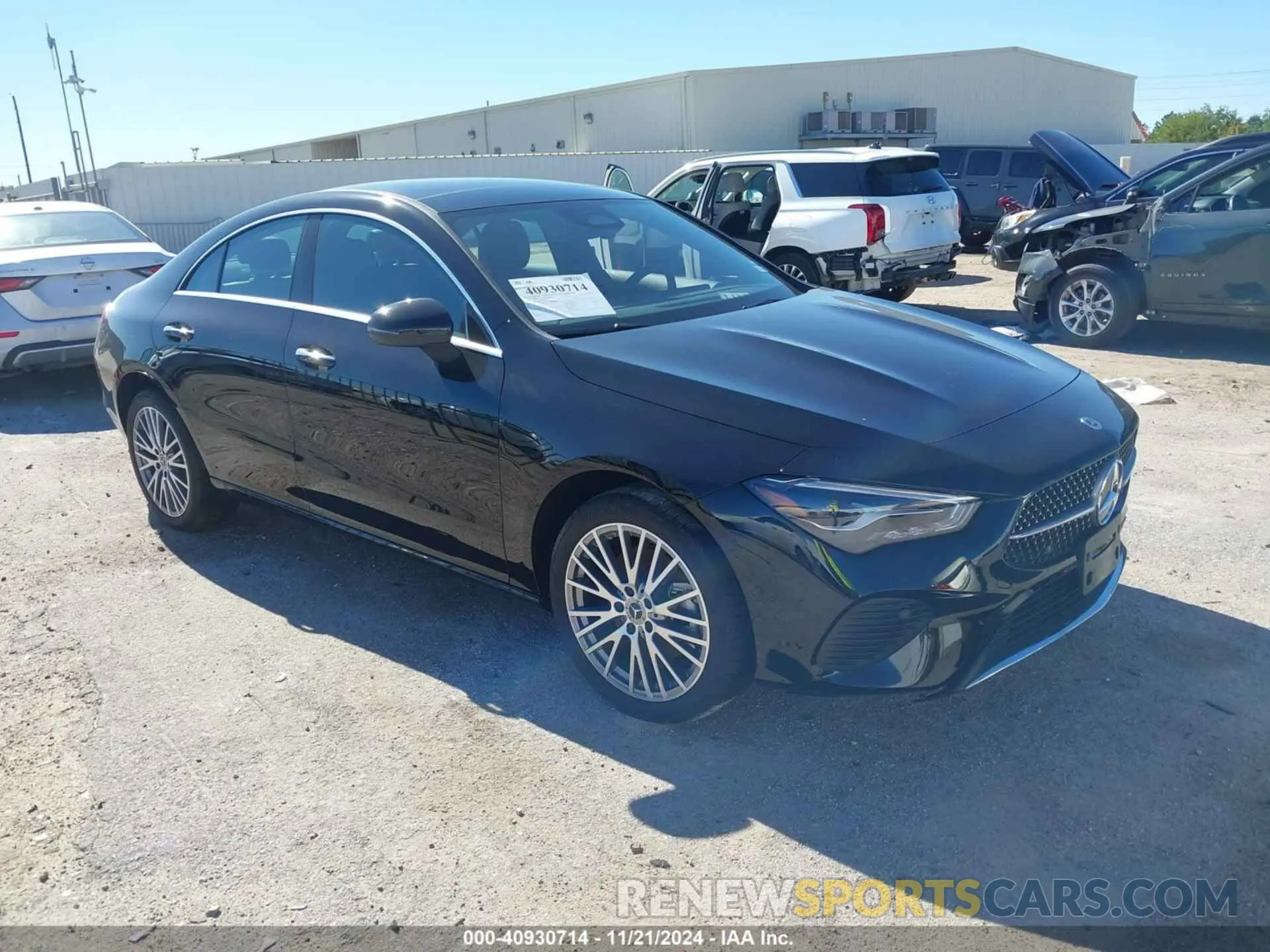 1 fotografías del automóvil dañado W1K5J4GBXSN527671 MERCEDES-BENZ CLA 250 COUPE 2025