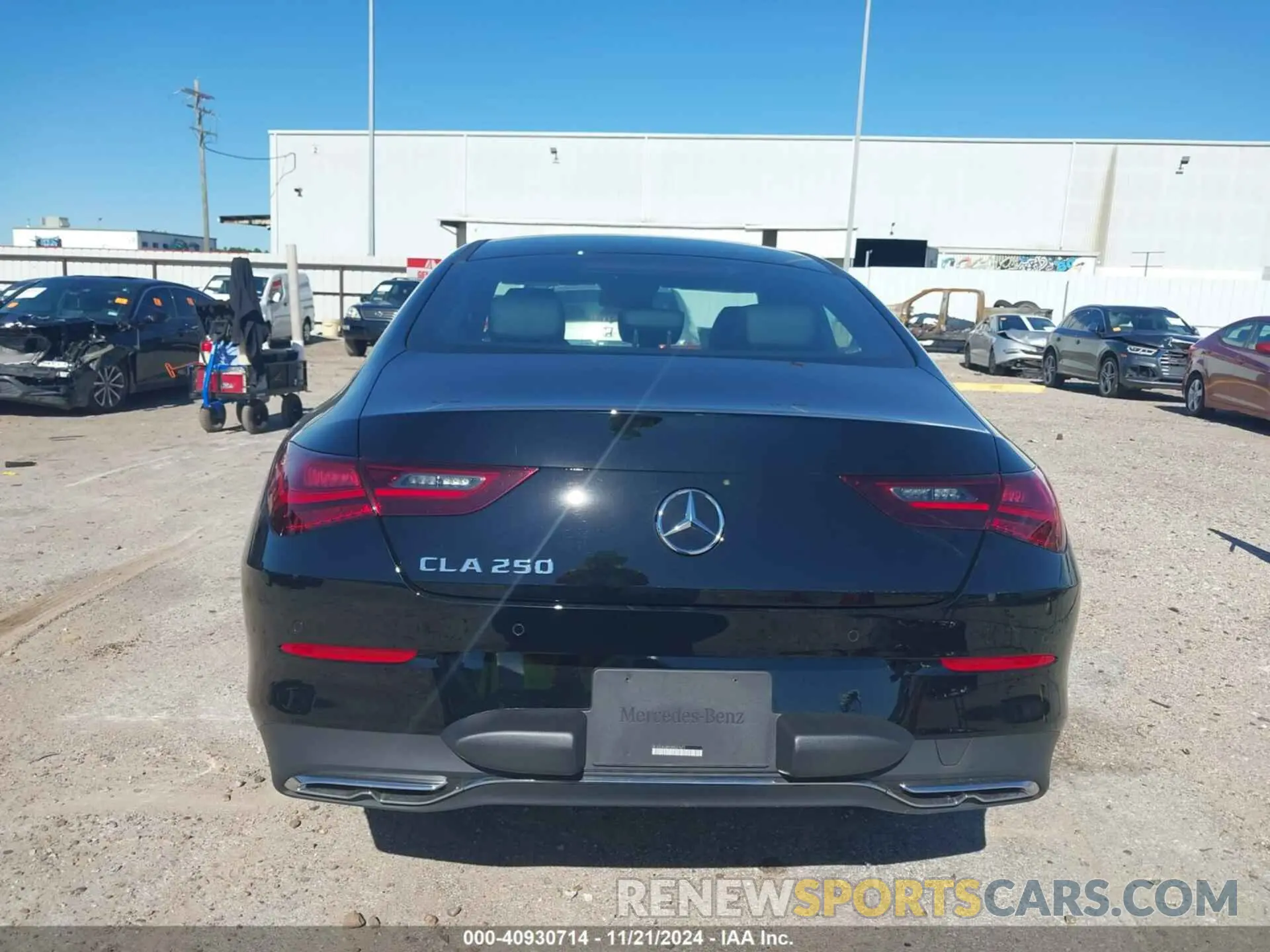 16 fotografías del automóvil dañado W1K5J4GBXSN527671 MERCEDES-BENZ CLA 250 COUPE 2025