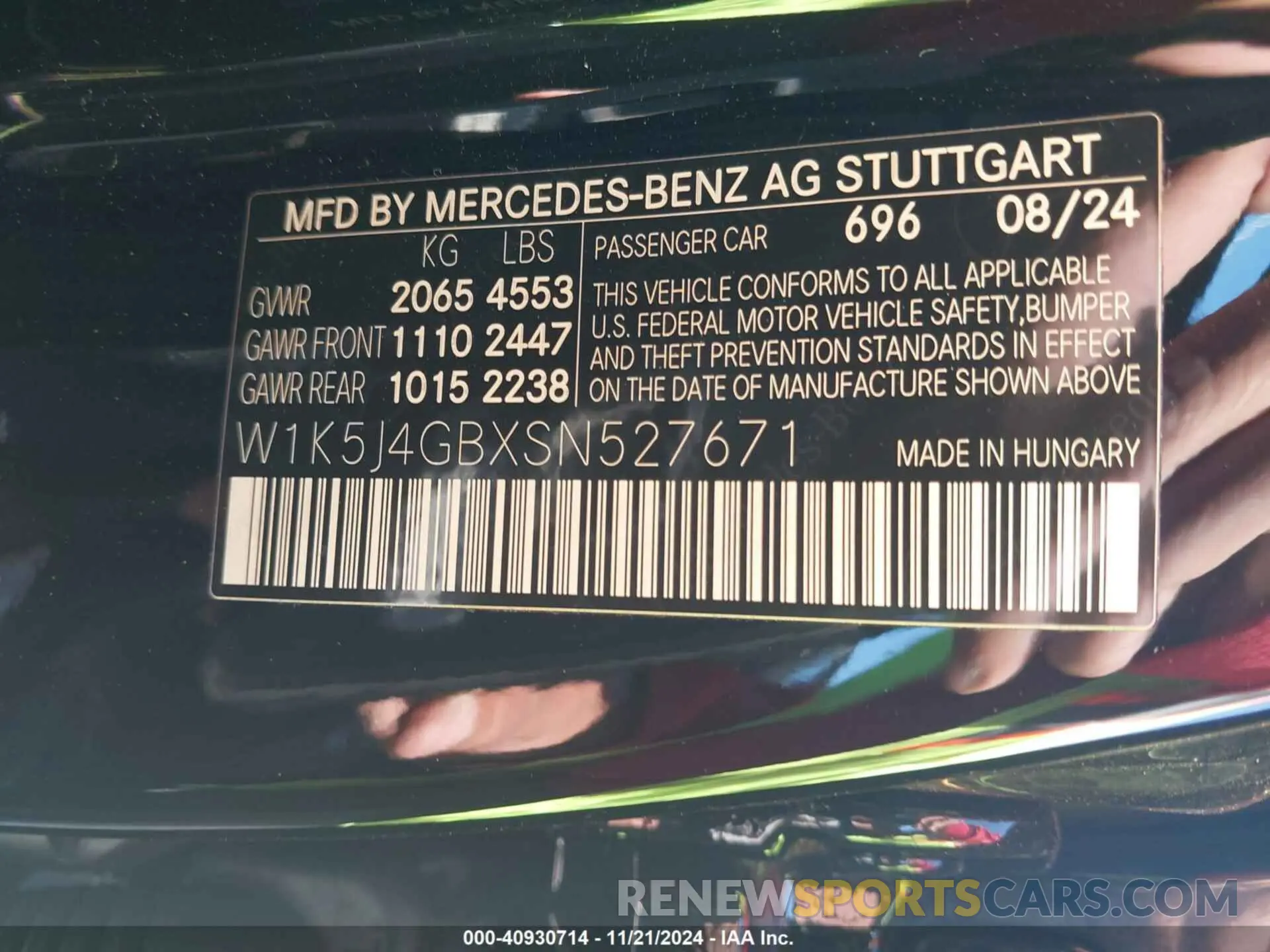 9 fotografías del automóvil dañado W1K5J4GBXSN527671 MERCEDES-BENZ CLA 250 COUPE 2025