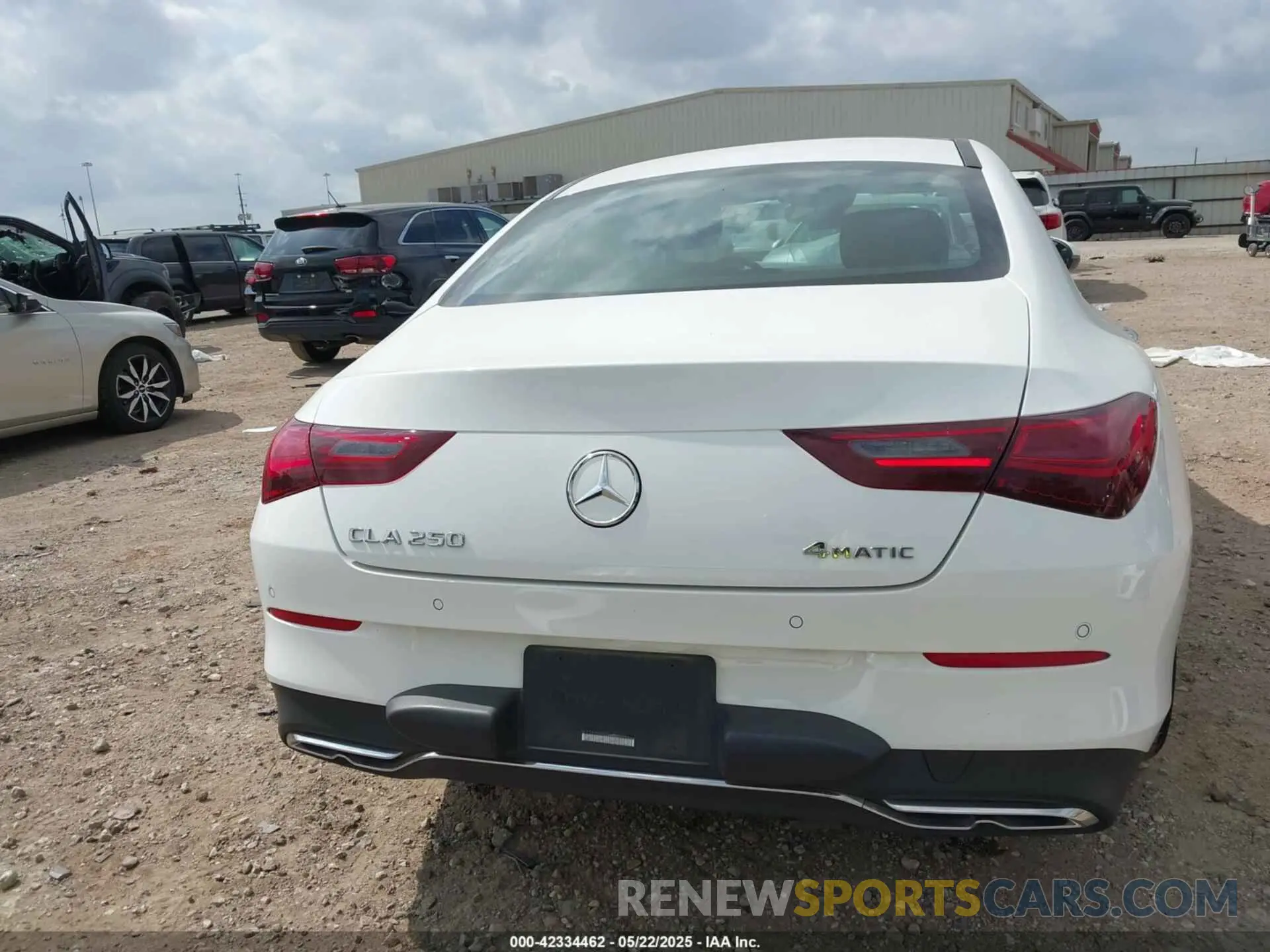 17 fotografías del automóvil dañado W1K5J4HB0SN509095 MERCEDES-BENZ CLA 250 COUPE 2025