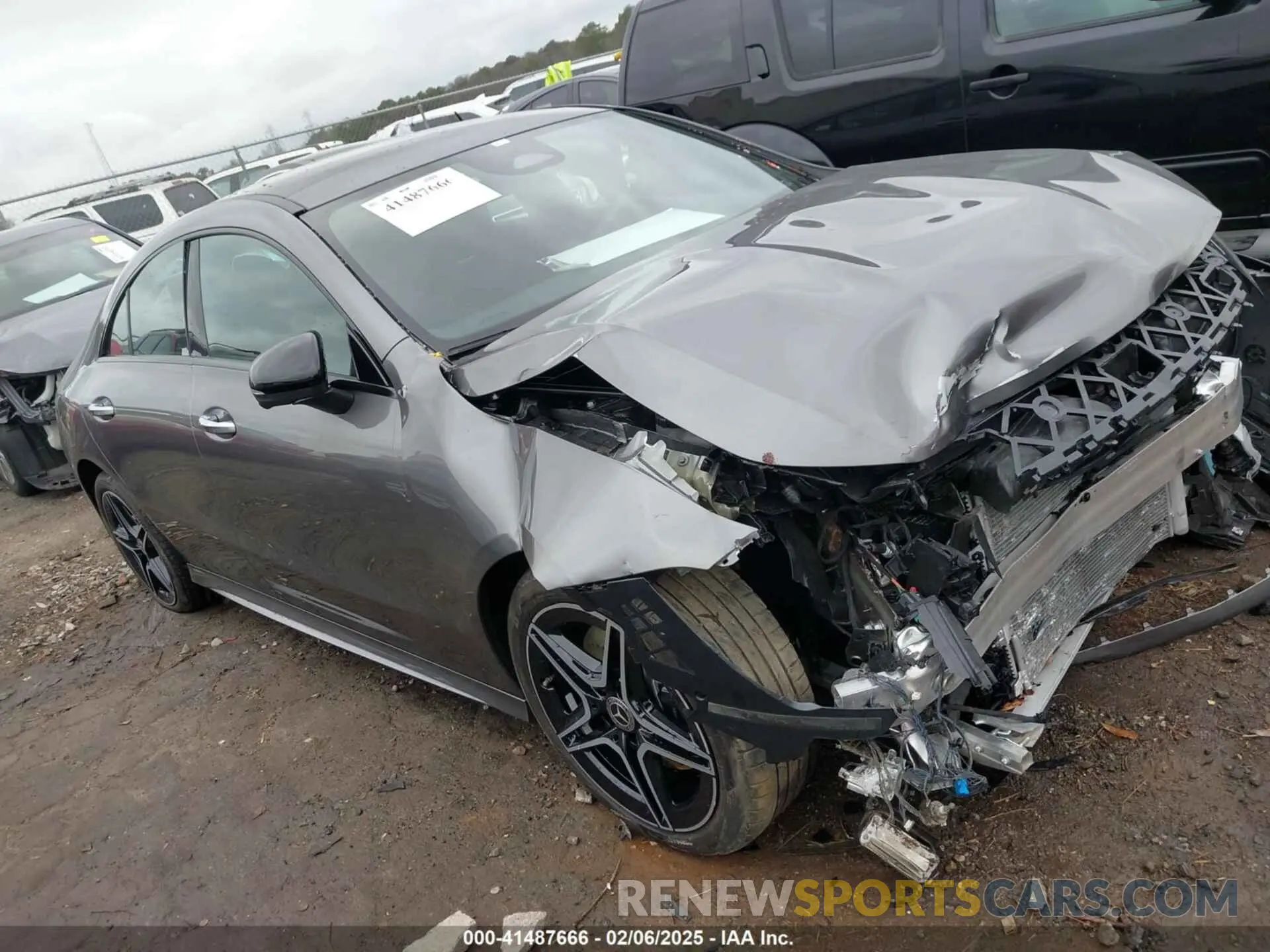 1 fotografías del automóvil dañado W1K5J4HB1SN490217 MERCEDES-BENZ CLA 250 COUPE 2025