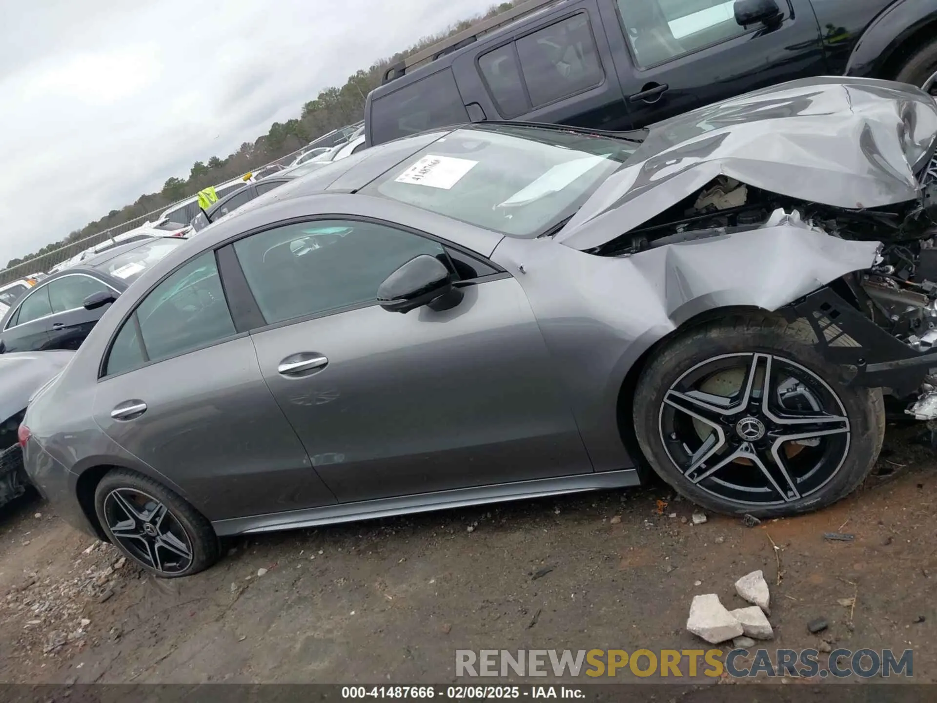 13 fotografías del automóvil dañado W1K5J4HB1SN490217 MERCEDES-BENZ CLA 250 COUPE 2025