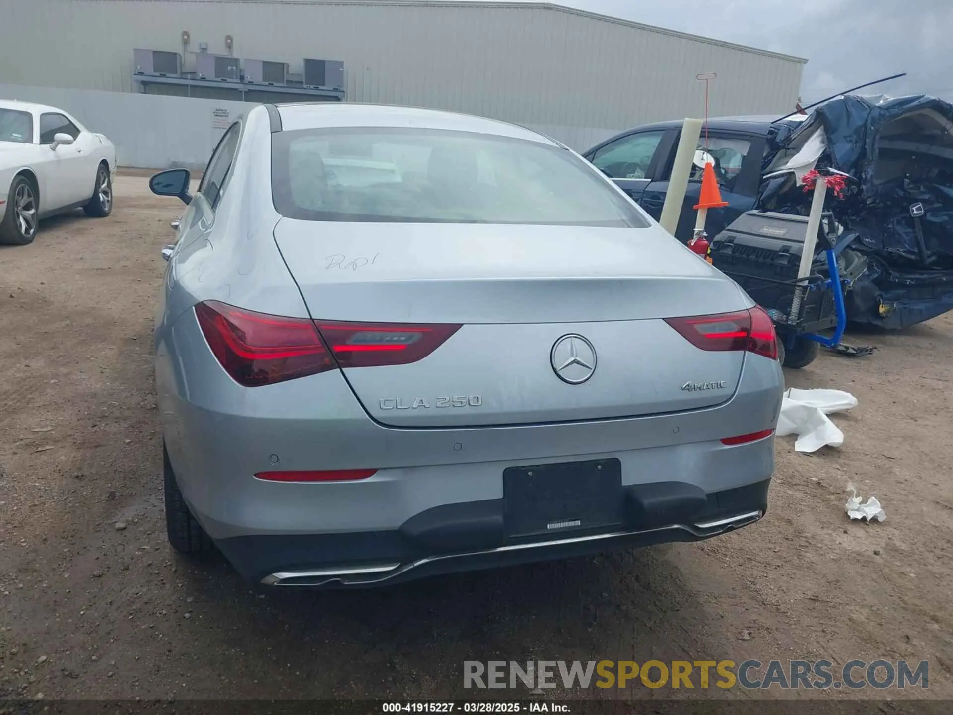 16 fotografías del automóvil dañado W1K5J4HB1SN512457 MERCEDES-BENZ CLA 250 COUPE 2025