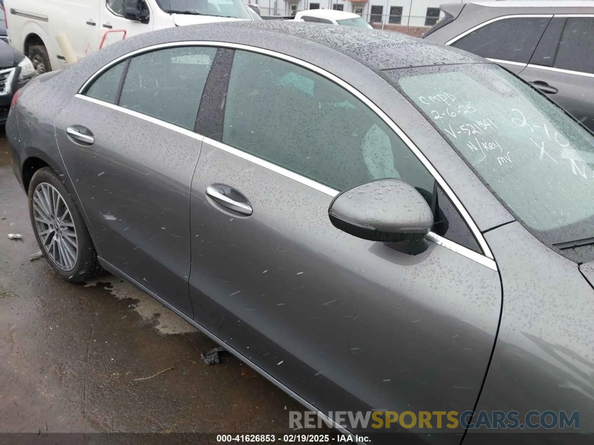 13 fotografías del automóvil dañado W1K5J4HB2SN521541 MERCEDES-BENZ CLA 250 COUPE 2025