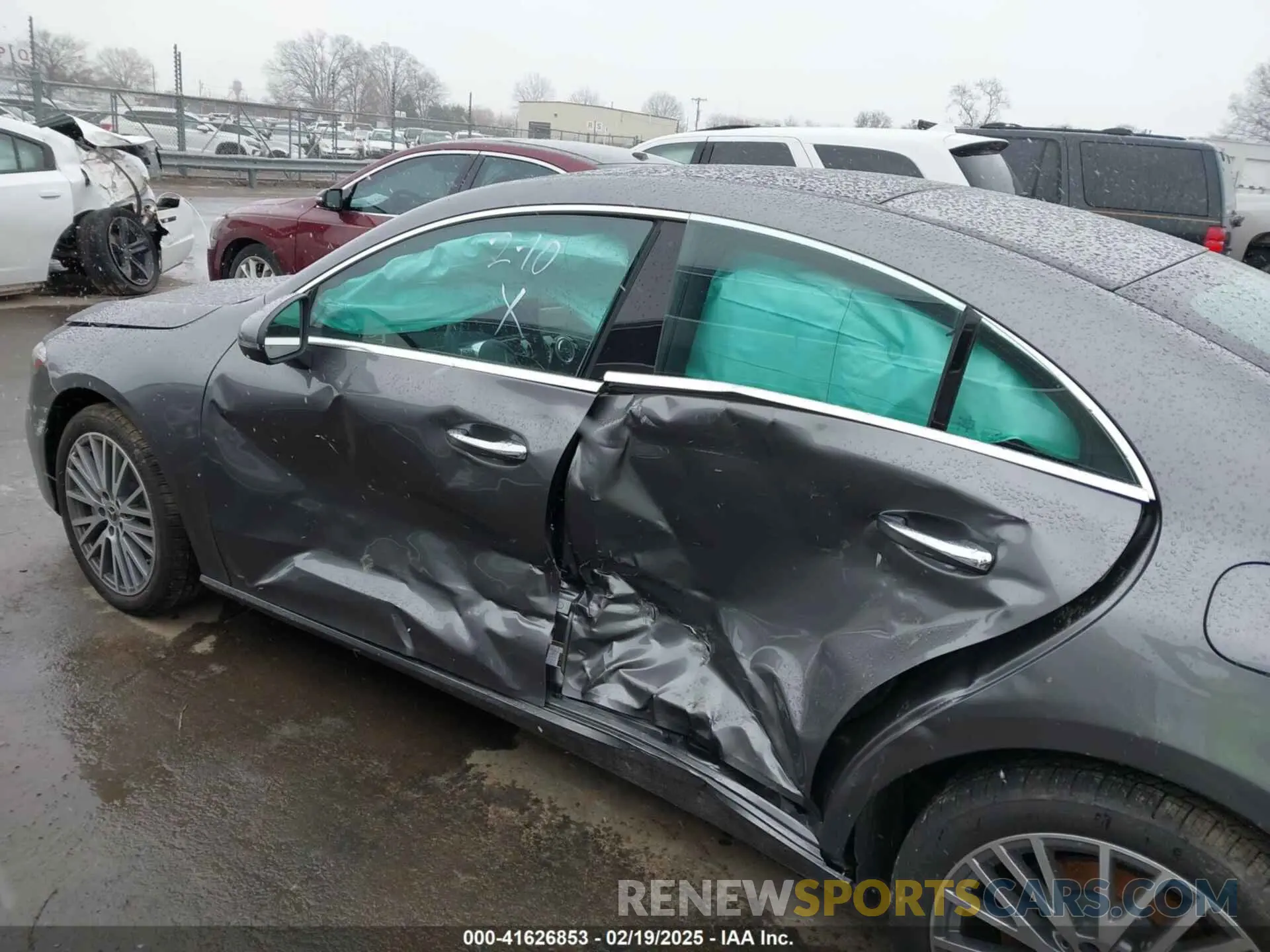 14 fotografías del automóvil dañado W1K5J4HB2SN521541 MERCEDES-BENZ CLA 250 COUPE 2025