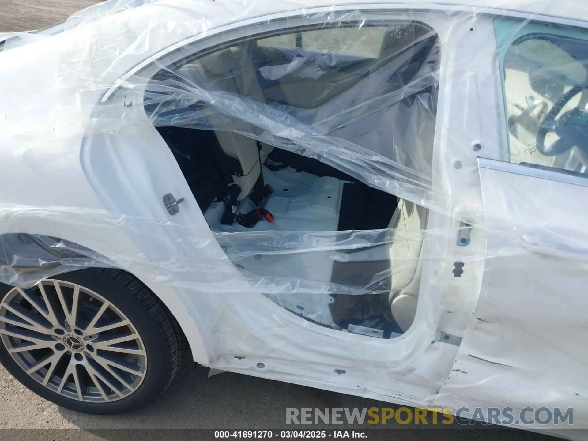 6 fotografías del automóvil dañado W1K5J4HB5SN499292 MERCEDES-BENZ CLA 250 COUPE 2025