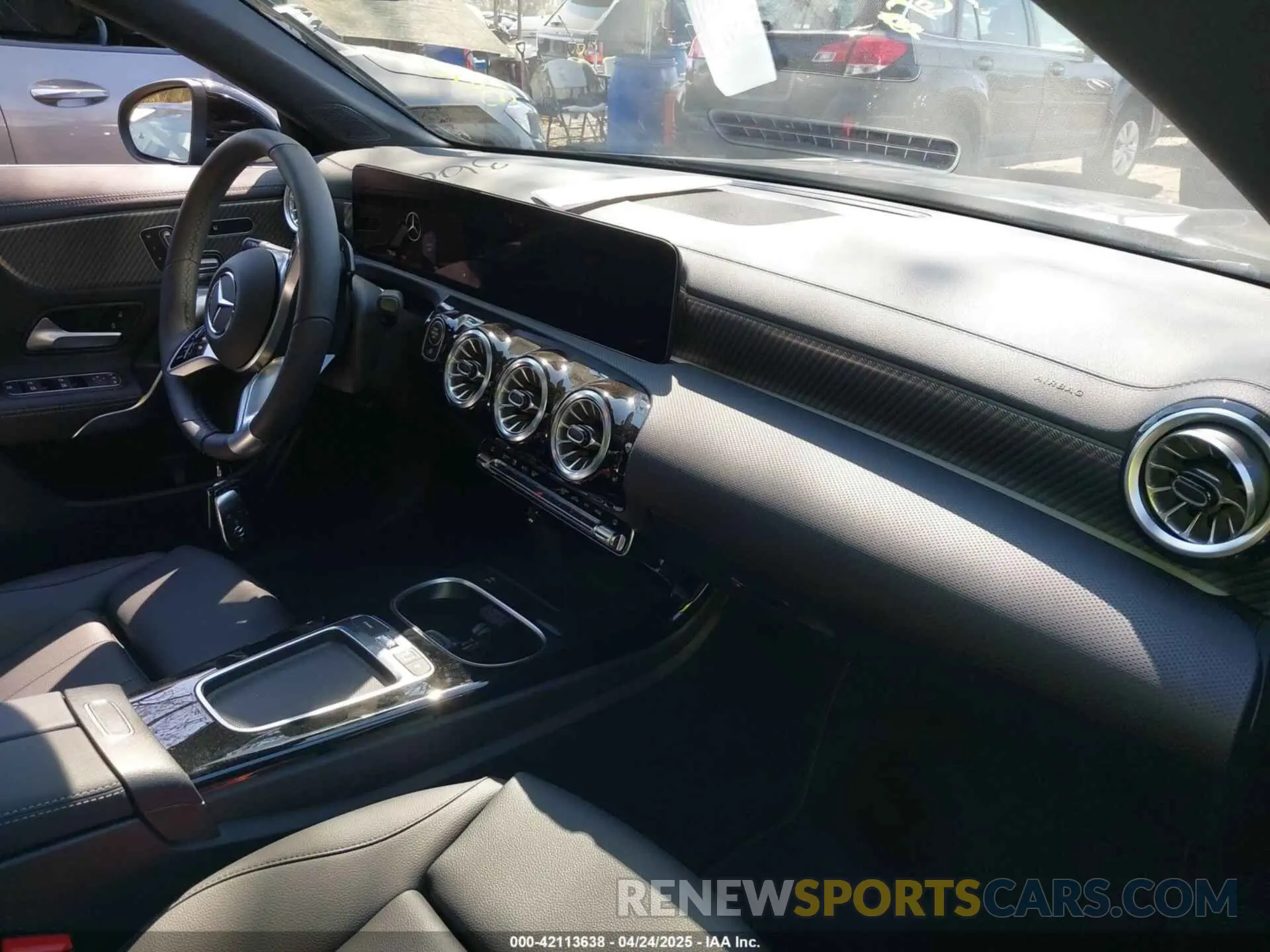 5 fotografías del automóvil dañado W1K5J4HB6SN545566 MERCEDES-BENZ CLA 250 COUPE 2025
