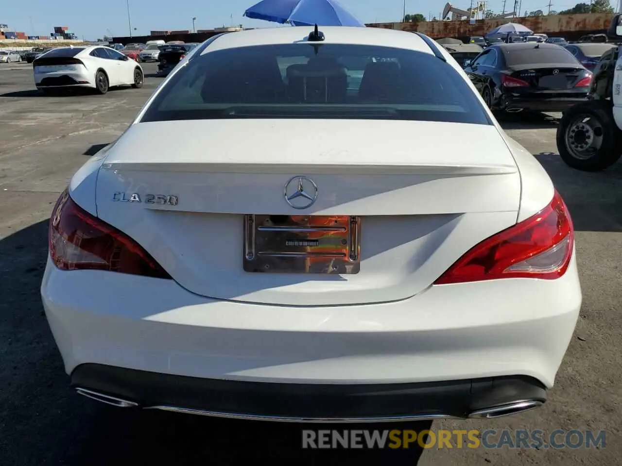 6 fotografías del automóvil dañado WDDSJ4EB0KN719977 MERCEDES-BENZ CLA-CLASS 2019