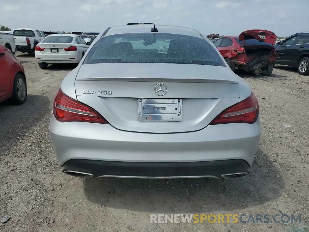 6 fotografías del automóvil dañado WDDSJ4EB0KN736844 MERCEDES-BENZ CLA-CLASS 2019