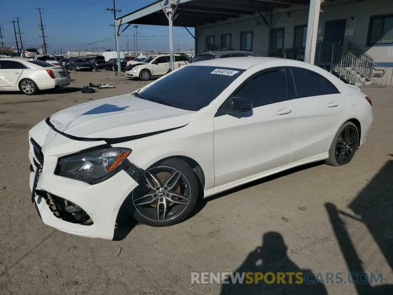 1 fotografías del automóvil dañado WDDSJ4EB1KN752504 MERCEDES-BENZ CLA-CLASS 2019