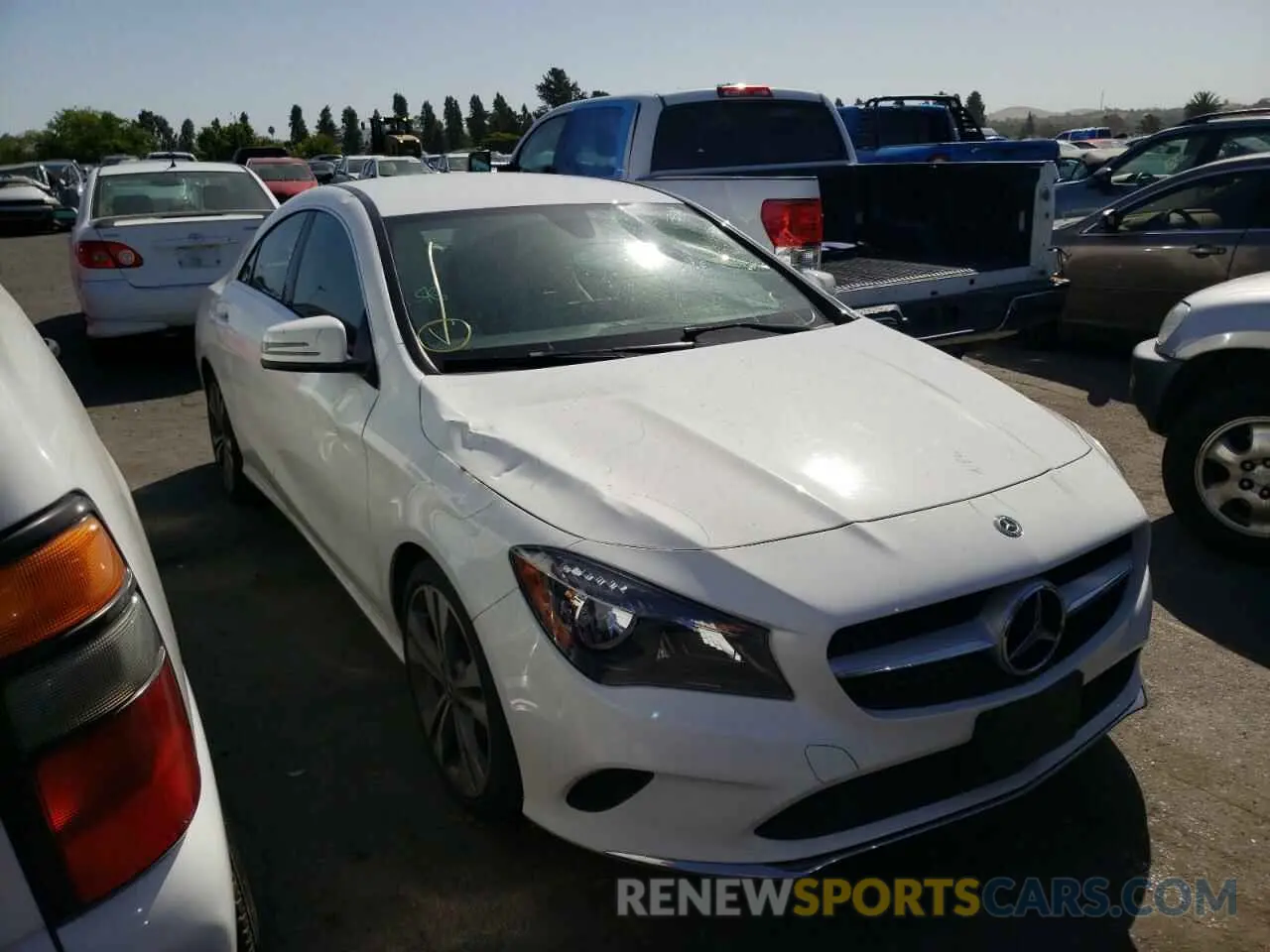 1 fotografías del automóvil dañado WDDSJ4EB3KN704776 MERCEDES-BENZ CLA-CLASS 2019