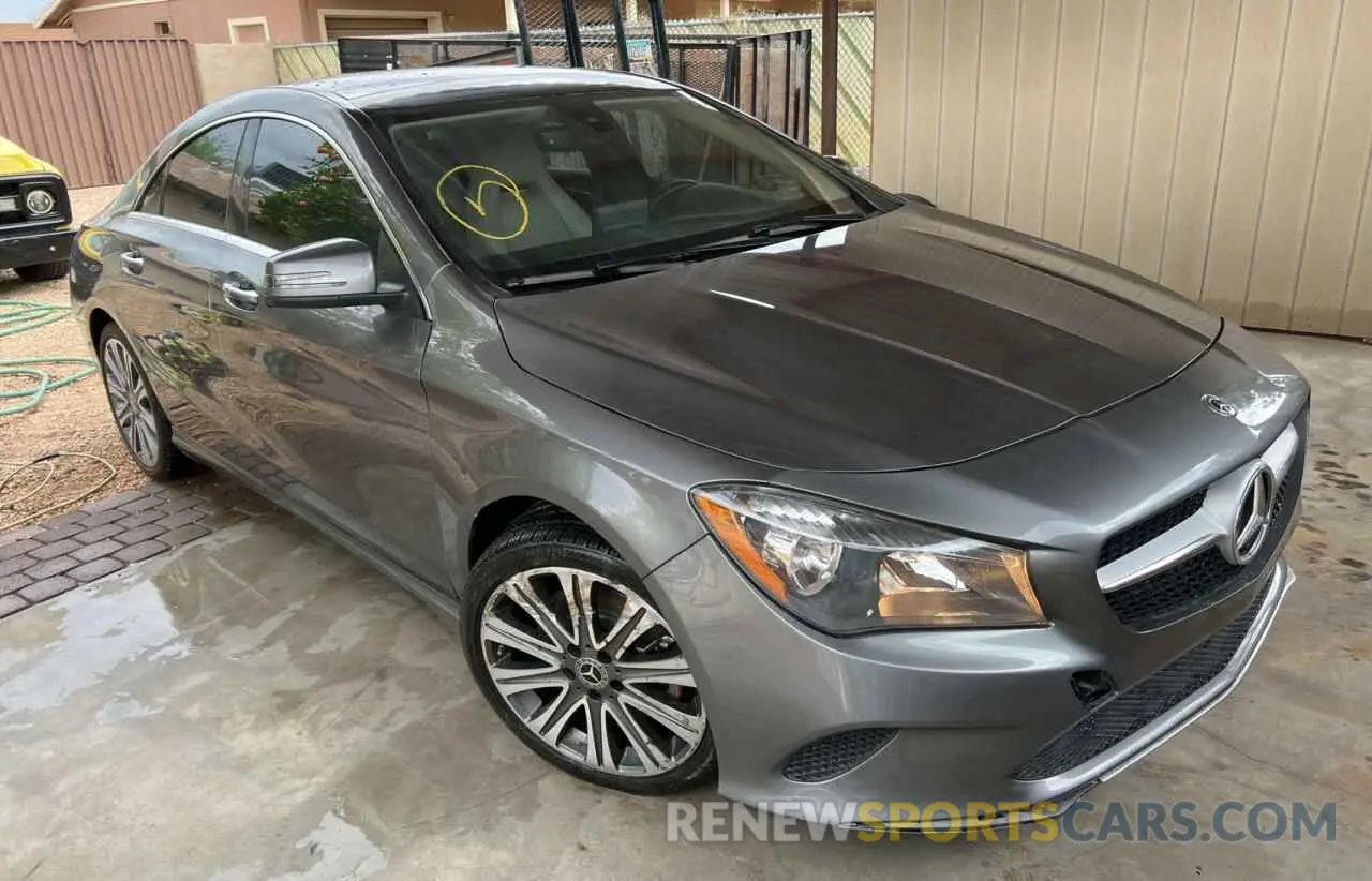 1 fotografías del automóvil dañado WDDSJ4EB3KN712053 MERCEDES-BENZ CLA-CLASS 2019