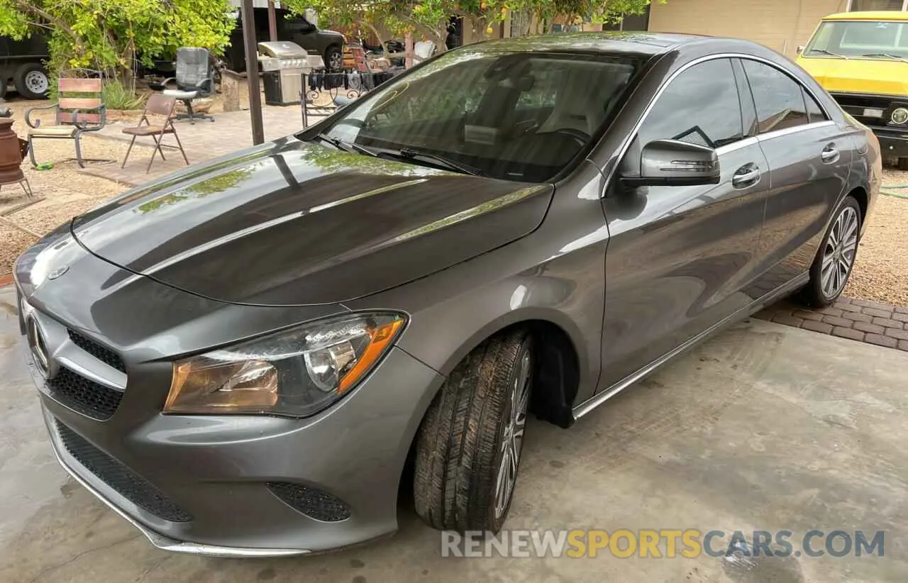 2 fotografías del automóvil dañado WDDSJ4EB3KN712053 MERCEDES-BENZ CLA-CLASS 2019