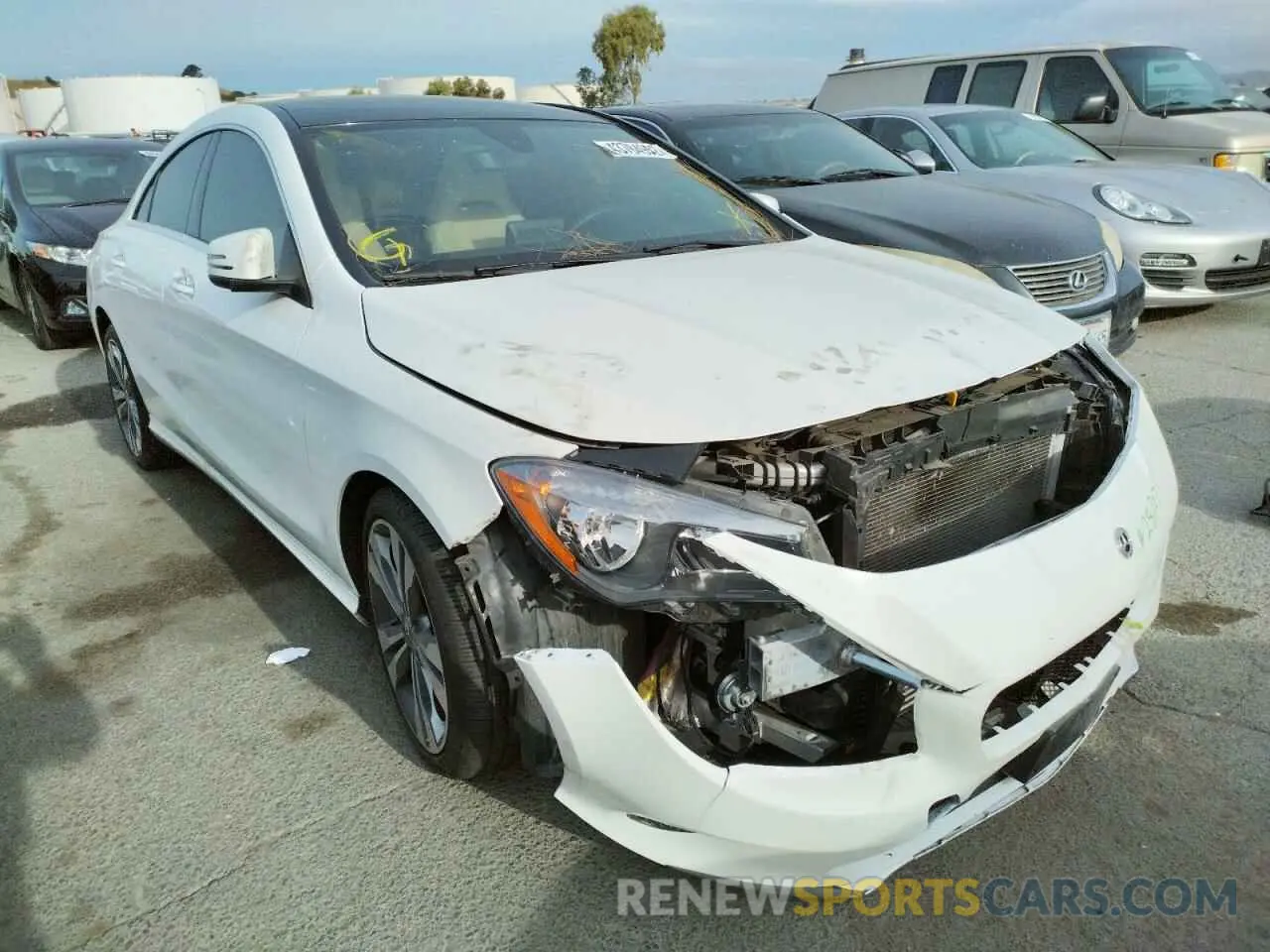 1 fotografías del automóvil dañado WDDSJ4EB4KN719139 MERCEDES-BENZ CLA-CLASS 2019