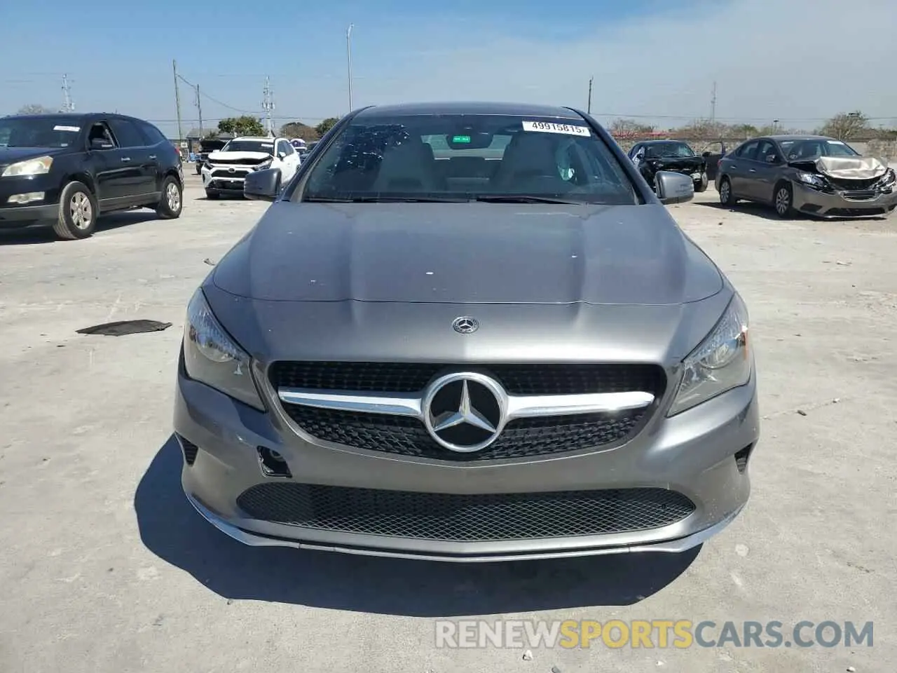 5 fotografías del automóvil dañado WDDSJ4EB4KN727659 MERCEDES-BENZ CLA-CLASS 2019