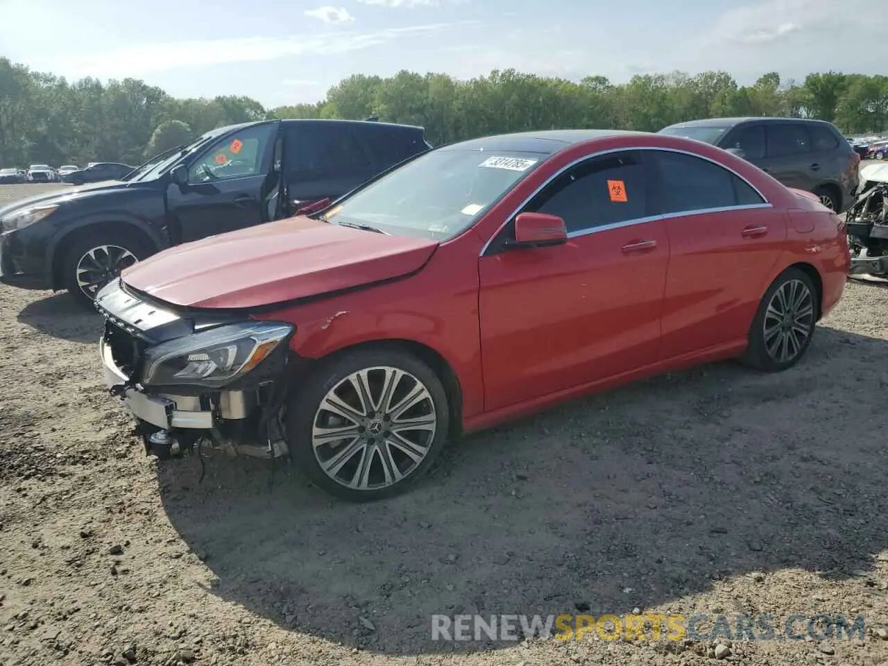 1 fotografías del automóvil dañado WDDSJ4EB5KN739240 MERCEDES-BENZ CLA-CLASS 2019