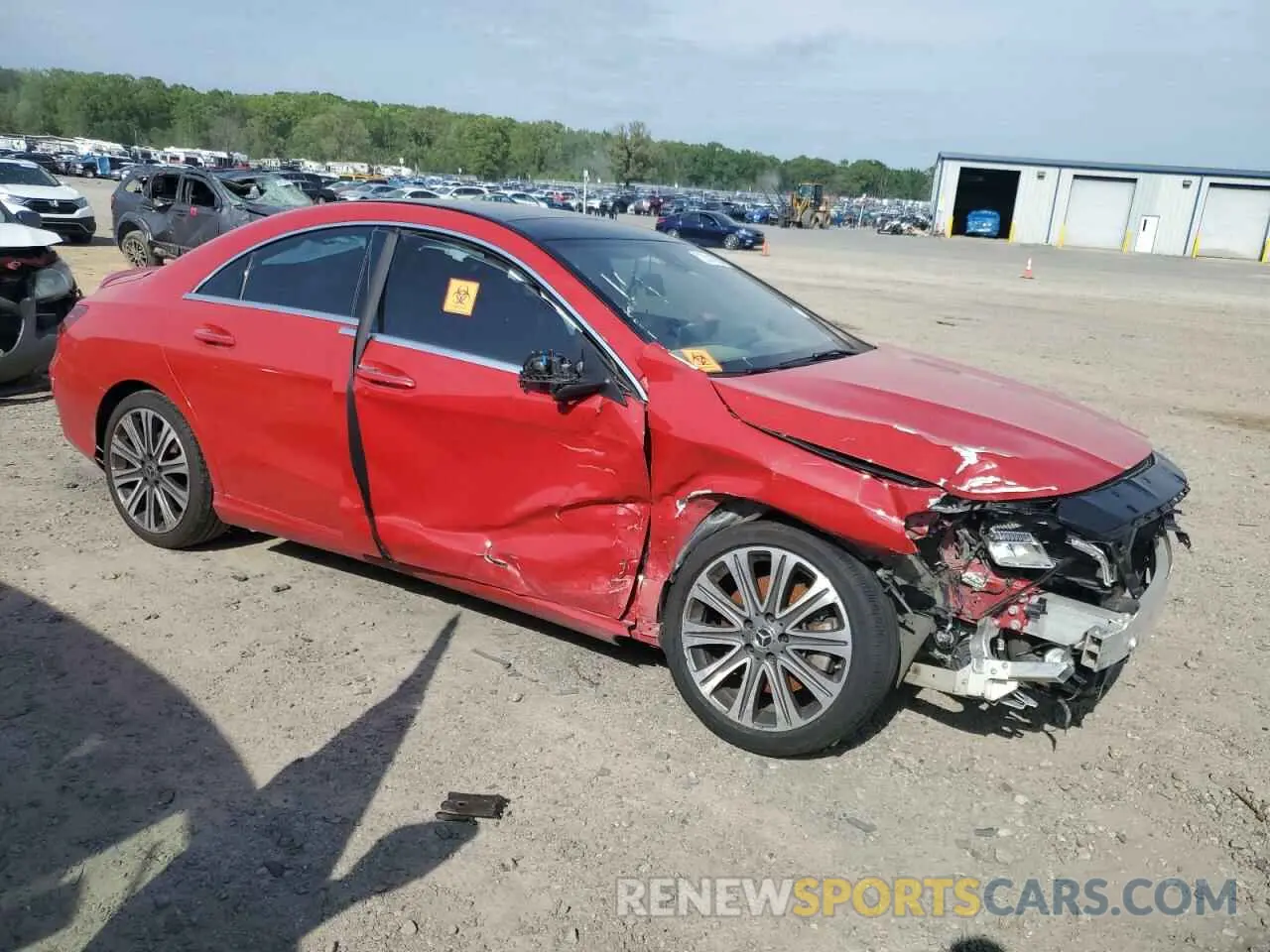 4 fotografías del automóvil dañado WDDSJ4EB5KN739240 MERCEDES-BENZ CLA-CLASS 2019