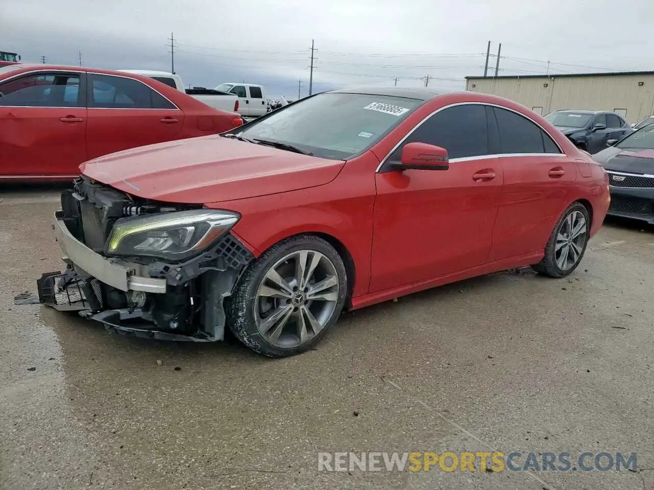 1 fotografías del automóvil dañado WDDSJ4EB5KN768009 MERCEDES-BENZ CLA-CLASS 2019