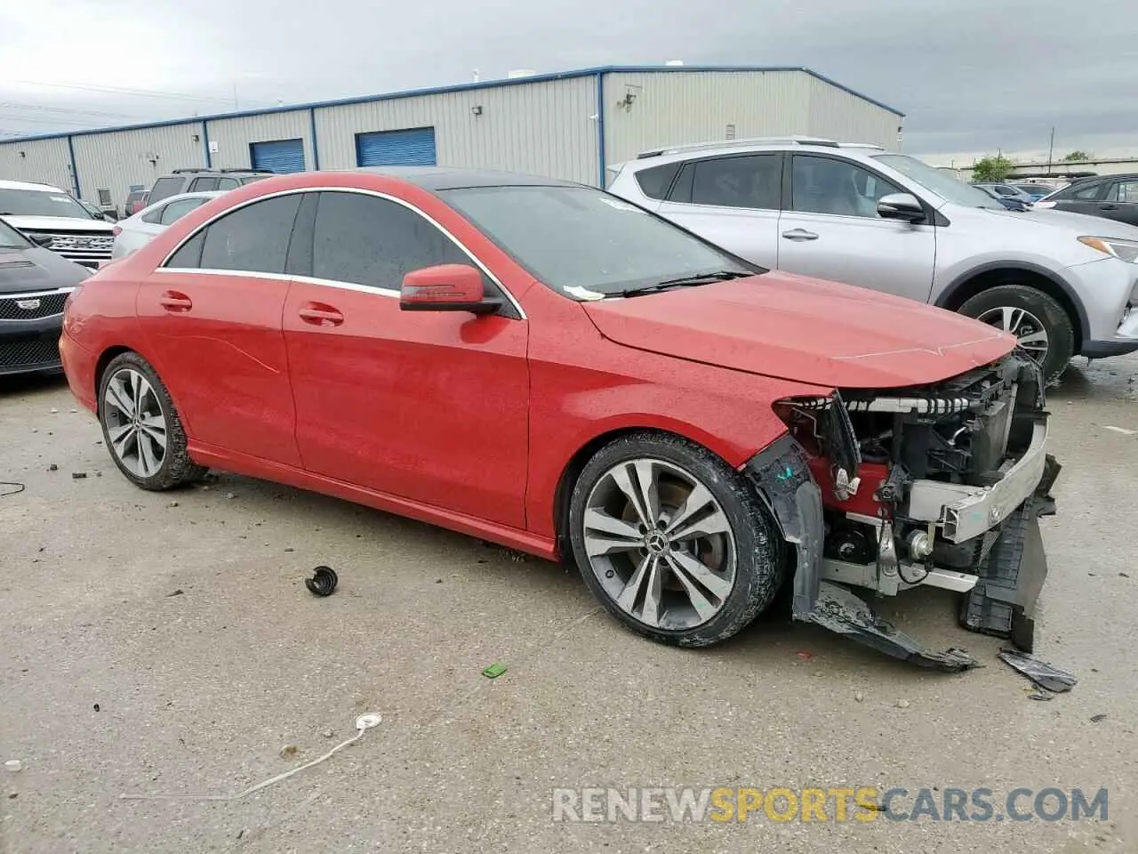 4 fotografías del automóvil dañado WDDSJ4EB5KN768009 MERCEDES-BENZ CLA-CLASS 2019