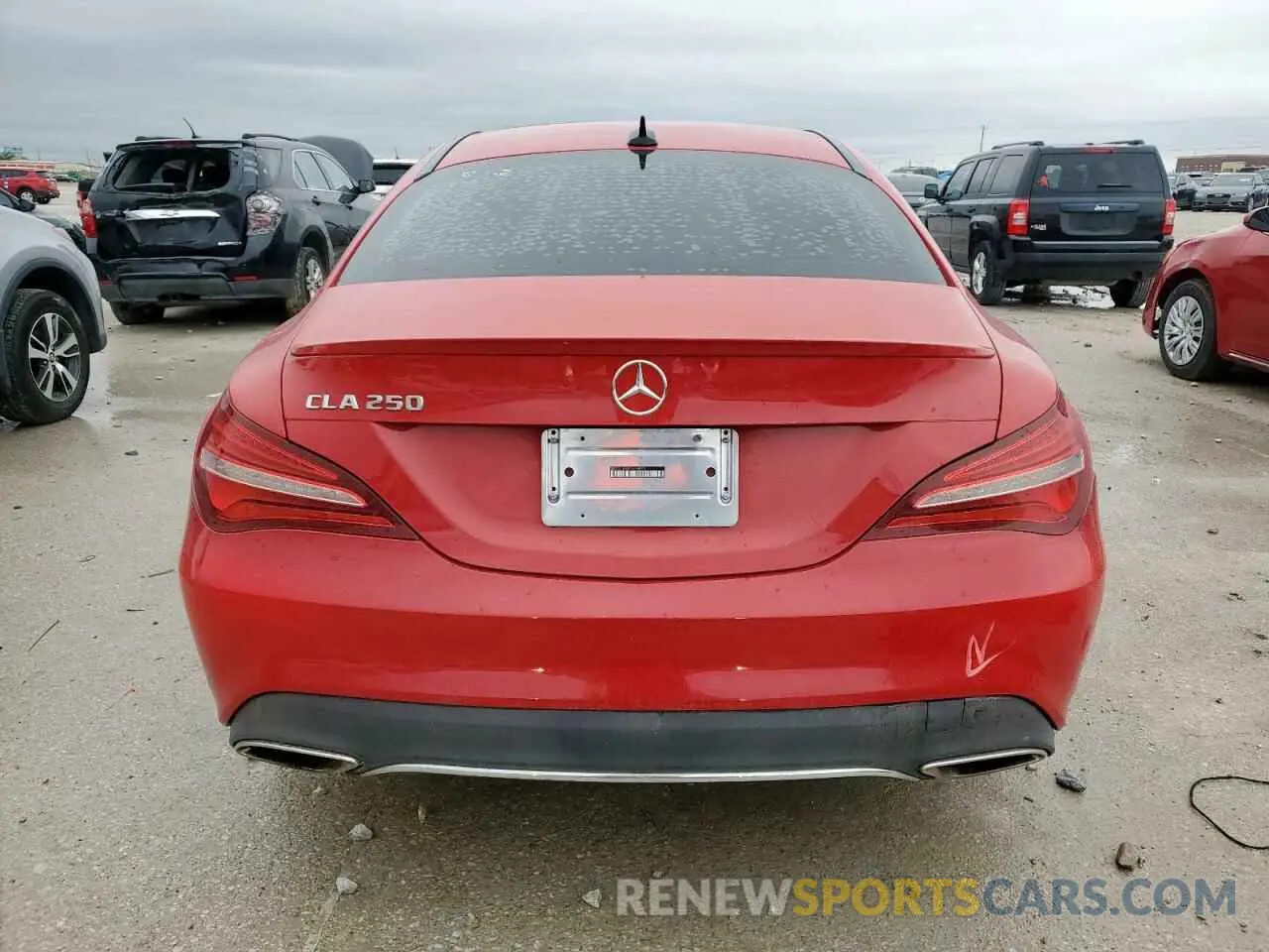6 fotografías del automóvil dañado WDDSJ4EB5KN768009 MERCEDES-BENZ CLA-CLASS 2019