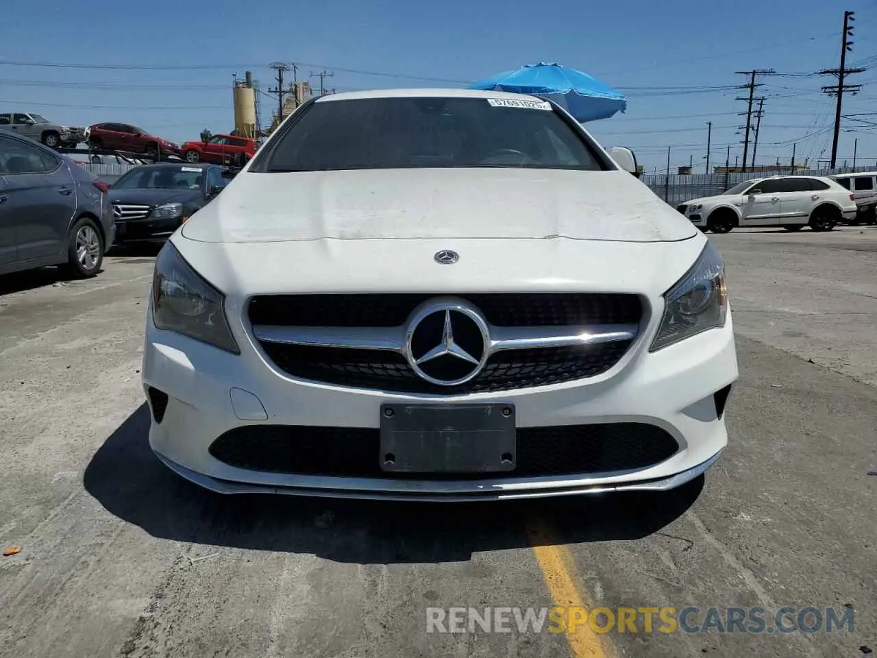 5 fotografías del automóvil dañado WDDSJ4EB7KN707972 MERCEDES-BENZ CLA-CLASS 2019