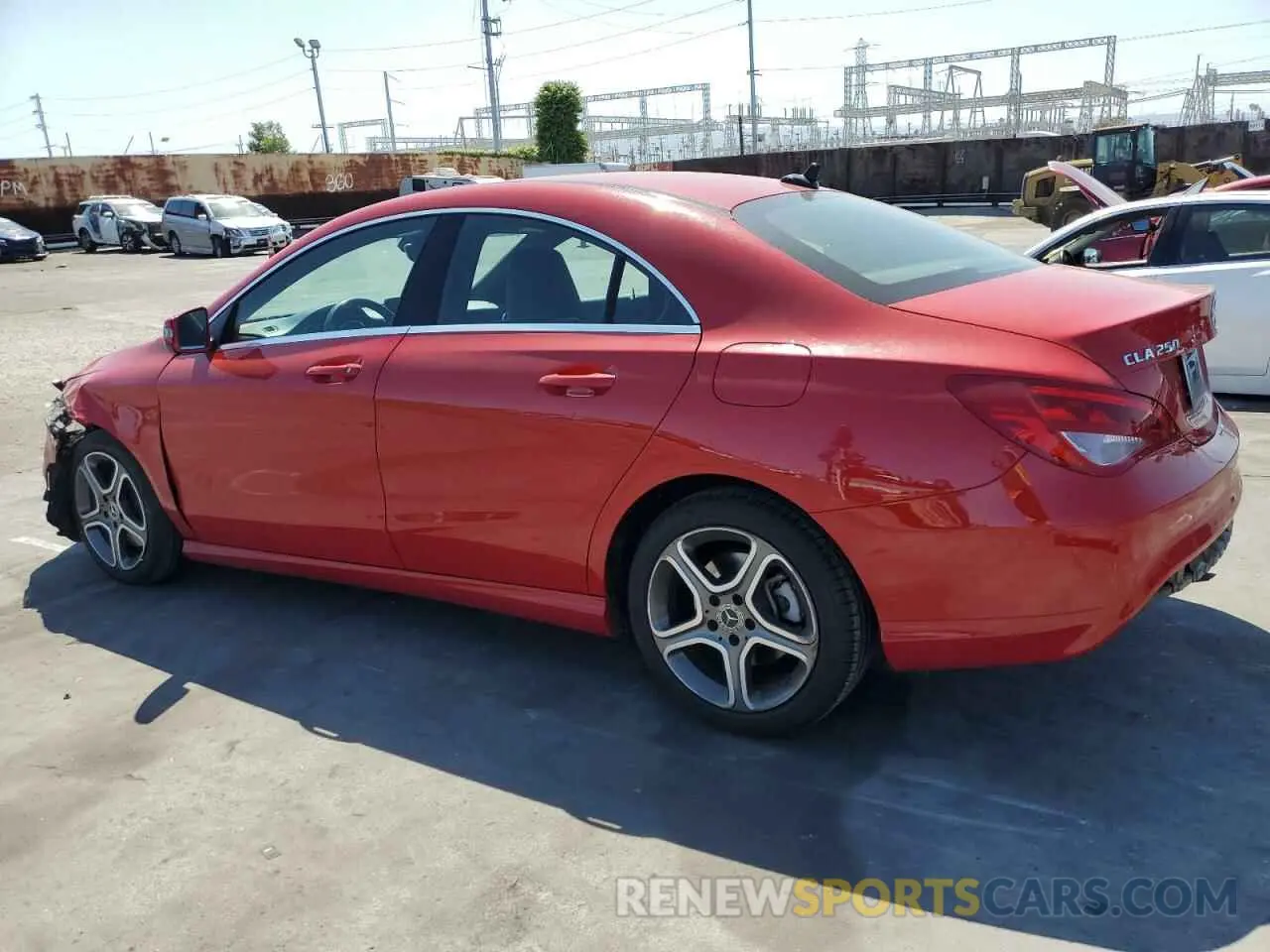 2 fotografías del automóvil dañado WDDSJ4EB7KN725677 MERCEDES-BENZ CLA-CLASS 2019