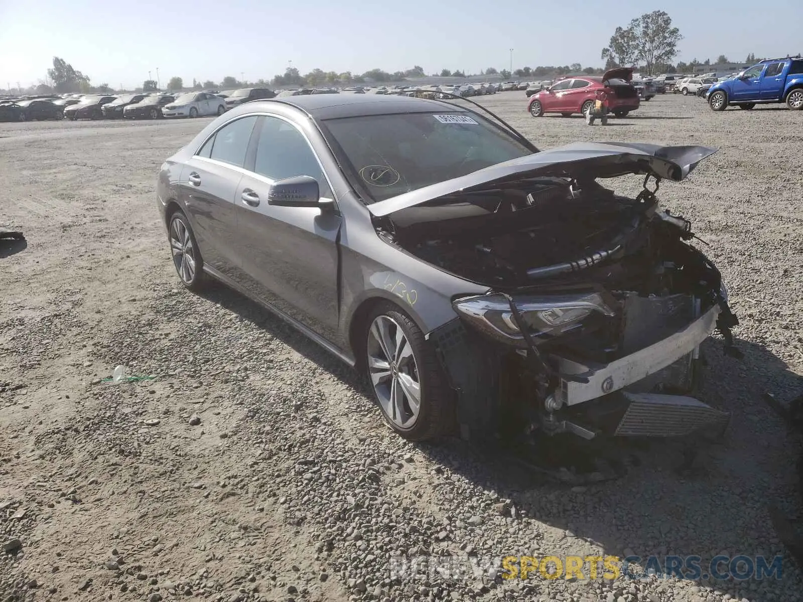 1 fotografías del automóvil dañado WDDSJ4EB8KN769171 MERCEDES-BENZ CLA-CLASS 2019