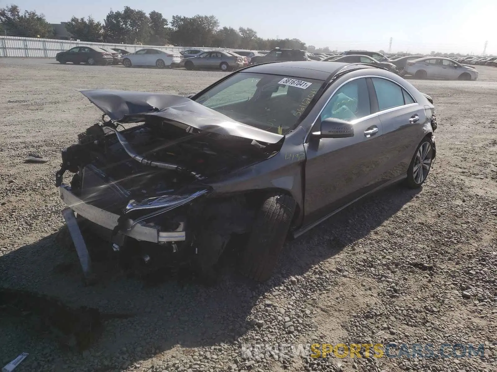 2 fotografías del automóvil dañado WDDSJ4EB8KN769171 MERCEDES-BENZ CLA-CLASS 2019