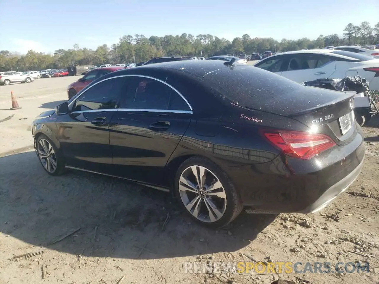 2 fotografías del automóvil dañado WDDSJ4EB9KN699017 MERCEDES-BENZ CLA-CLASS 2019