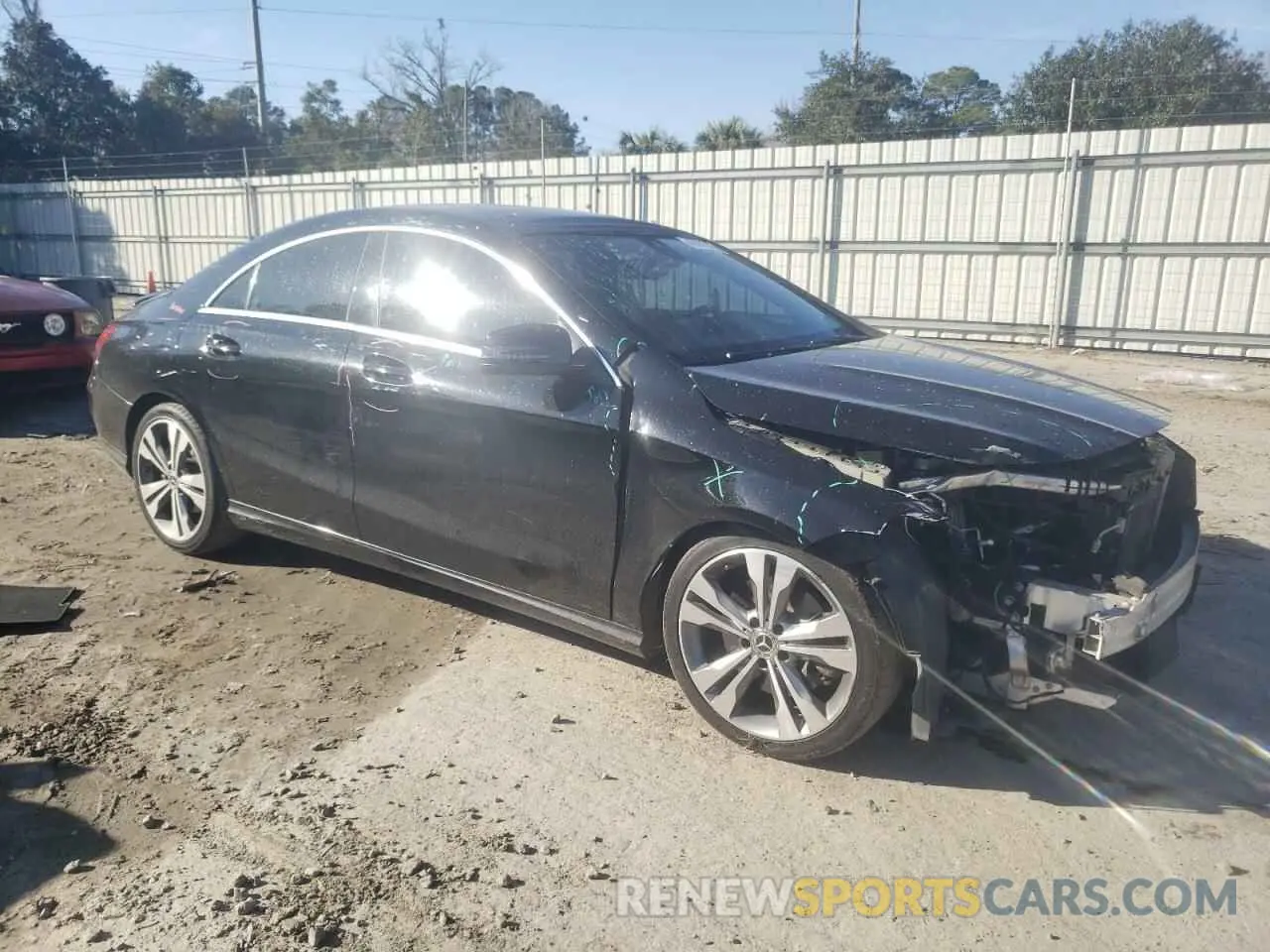 4 fotografías del automóvil dañado WDDSJ4EB9KN699017 MERCEDES-BENZ CLA-CLASS 2019