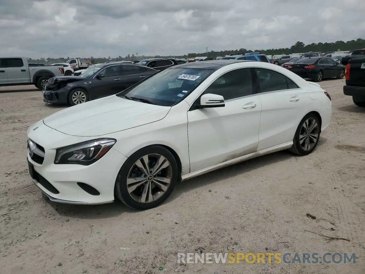 1 fotografías del automóvil dañado WDDSJ4EB9KN768336 MERCEDES-BENZ CLA-CLASS 2019
