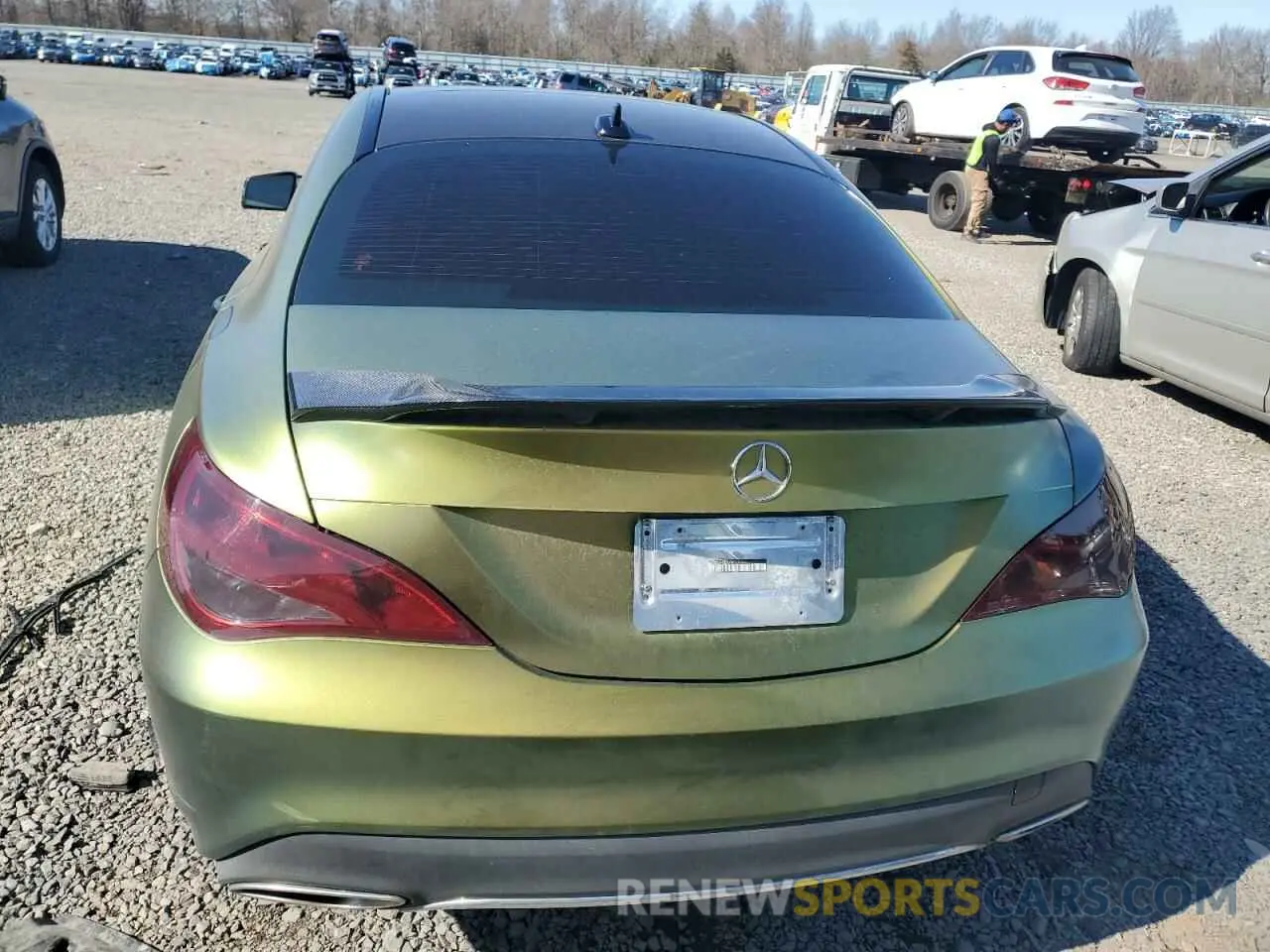 6 fotografías del automóvil dañado WDDSJ4GB0KN725338 MERCEDES-BENZ CLA-CLASS 2019
