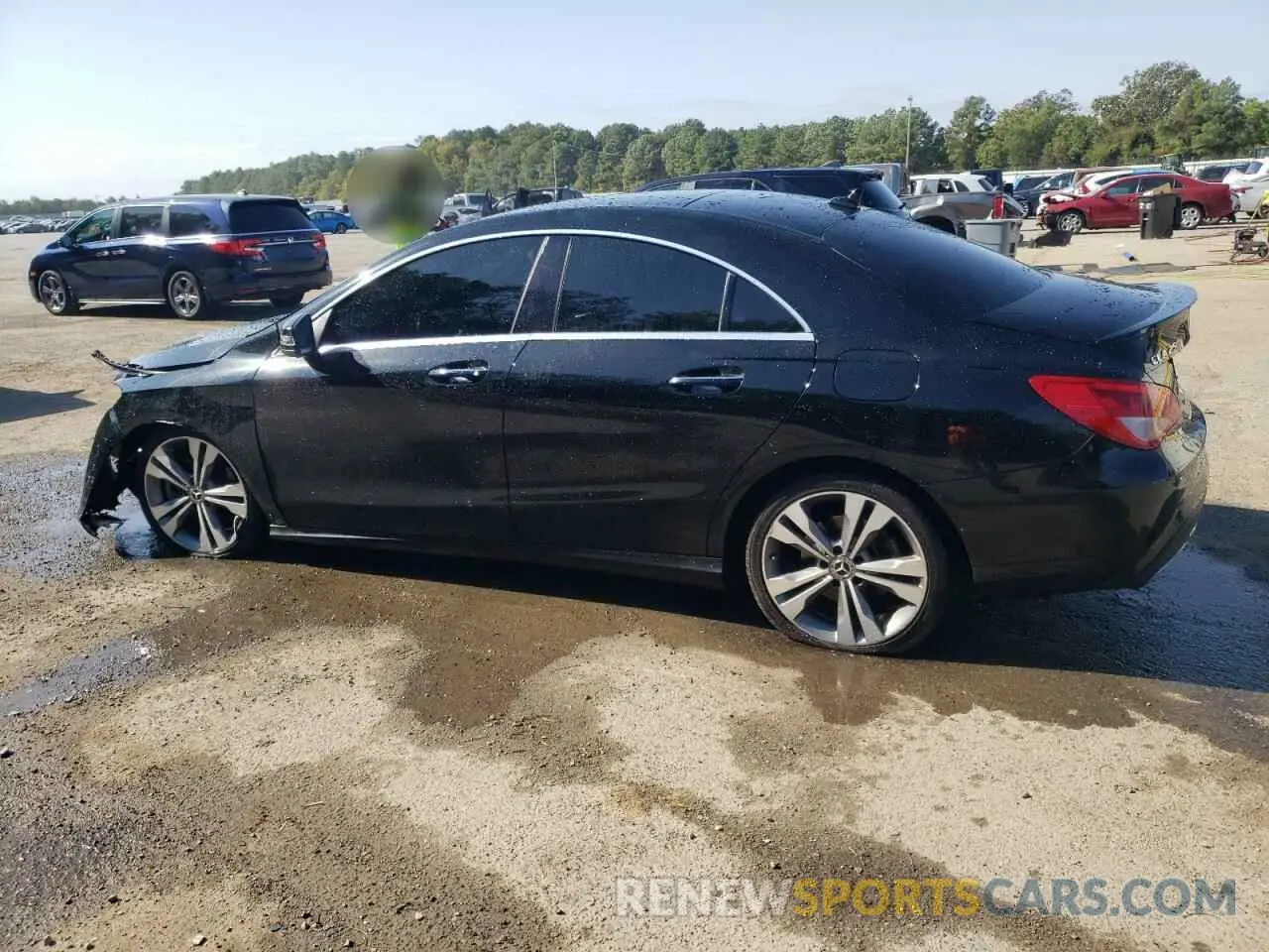 2 fotografías del automóvil dañado WDDSJ4GB0KN761675 MERCEDES-BENZ CLA-CLASS 2019
