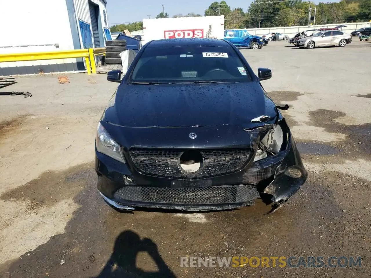 5 fotografías del automóvil dañado WDDSJ4GB0KN761675 MERCEDES-BENZ CLA-CLASS 2019