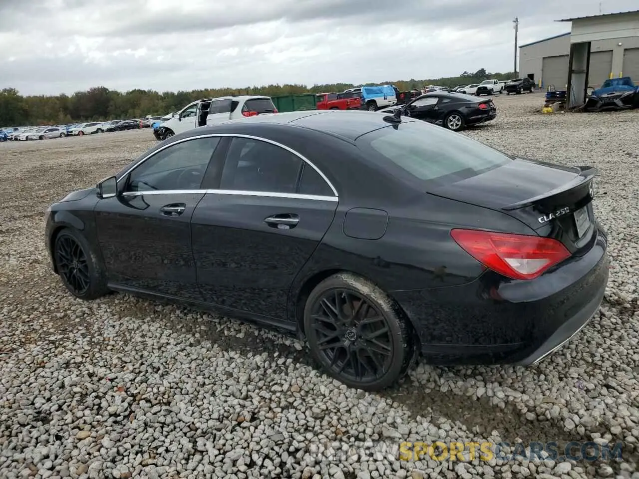 2 fotografías del automóvil dañado WDDSJ4GB0KN771235 MERCEDES-BENZ CLA-CLASS 2019