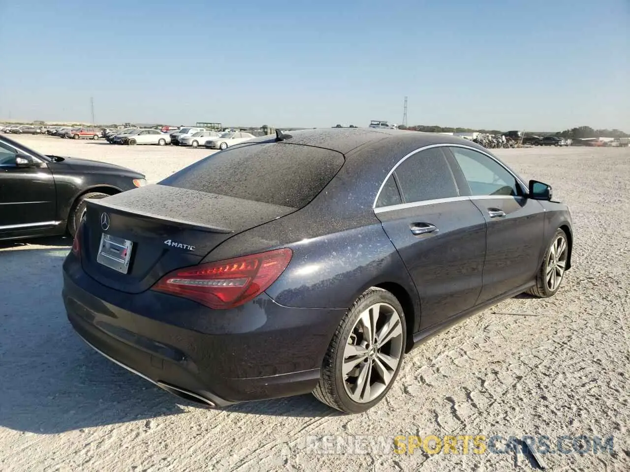 4 fotografías del automóvil dañado WDDSJ4GB1KN741404 MERCEDES-BENZ CLA-CLASS 2019