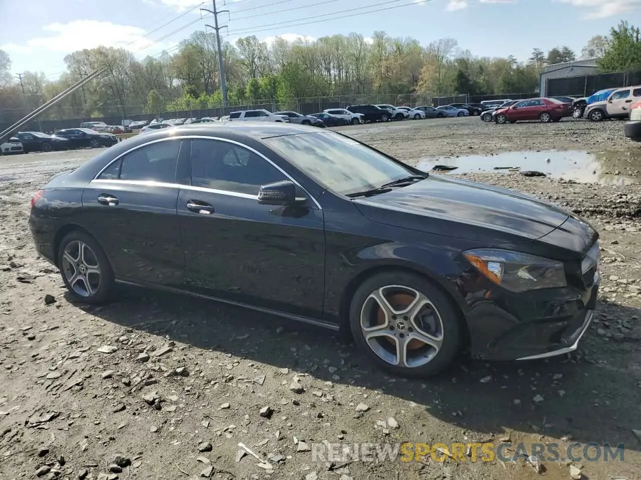 4 fotografías del automóvil dañado WDDSJ4GB1KN762267 MERCEDES-BENZ CLA-CLASS 2019