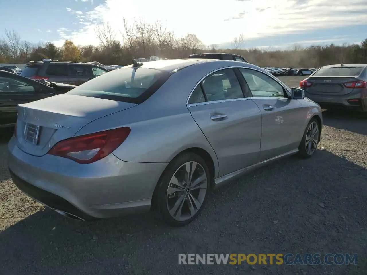 3 fotografías del automóvil dañado WDDSJ4GB2KN701901 MERCEDES-BENZ CLA-CLASS 2019